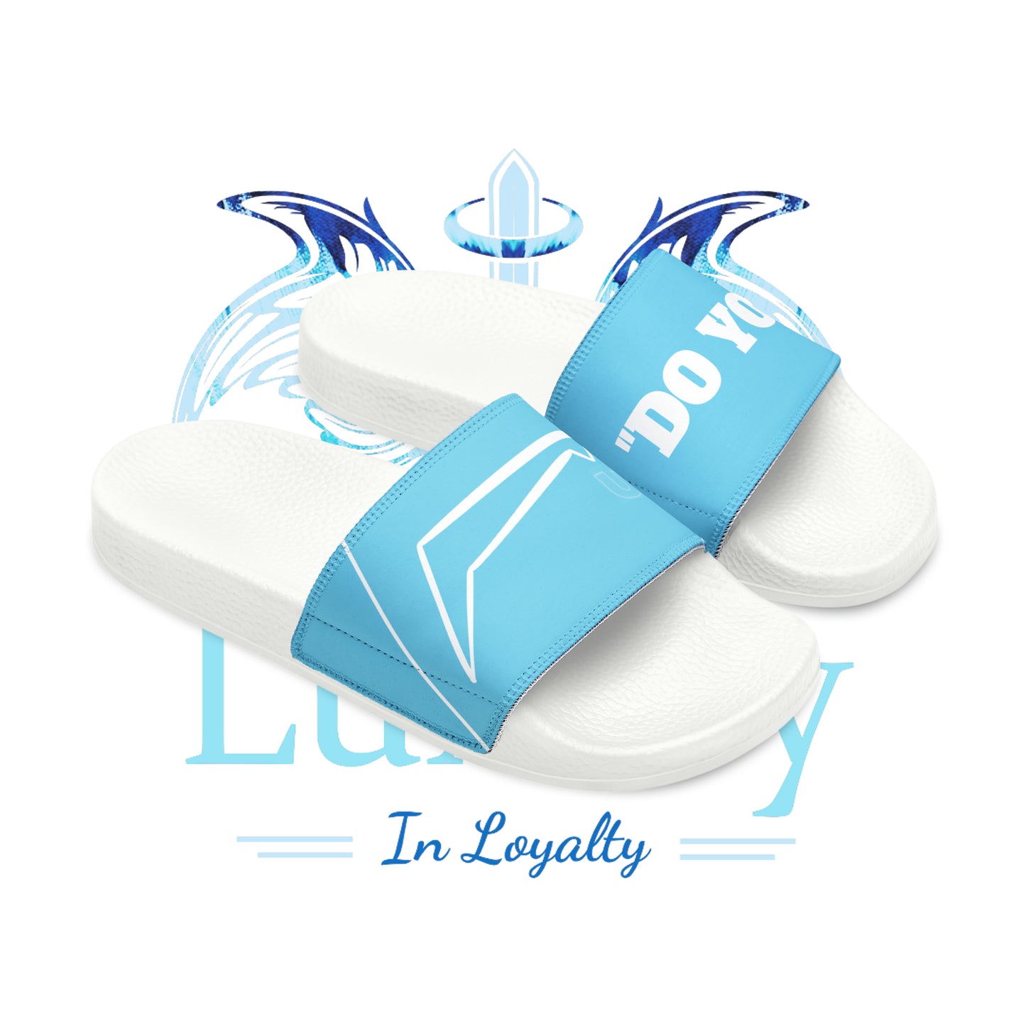 Dudda$ "NC Blue" Slides (Mens)