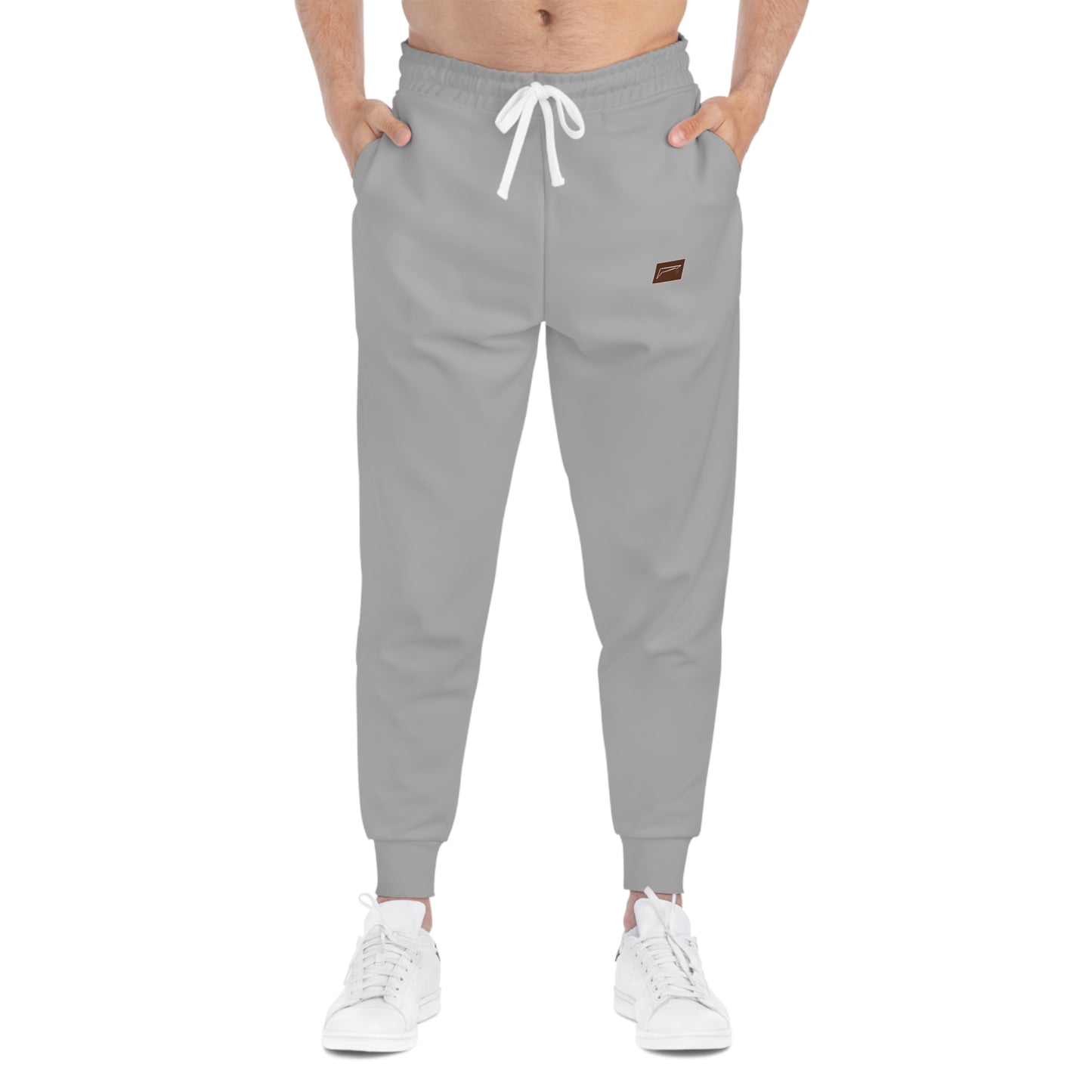 Dudda$ "Brownie-Light Grey" Athletic Joggers