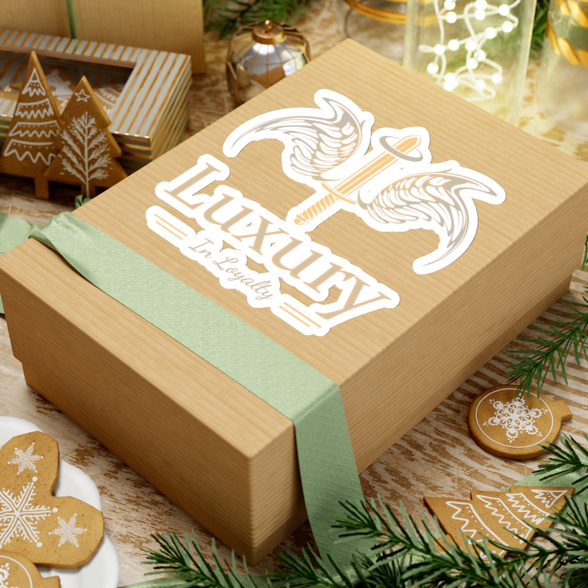 Dudda$ L.I.L "Beach Brown" Kiss-Cut Sticker