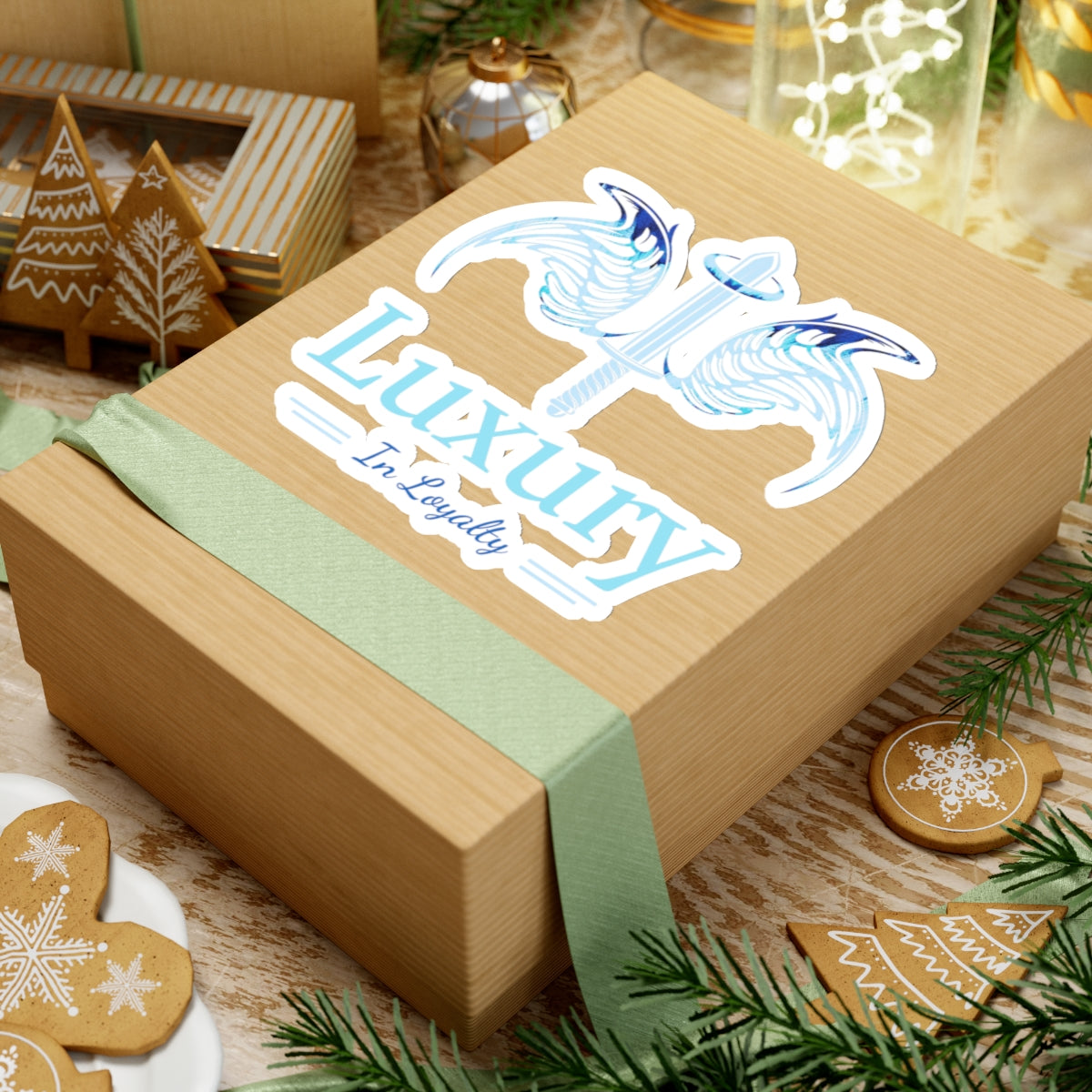 Dudda$ L.I.L "NC Blue" Kiss-Cut Sticker