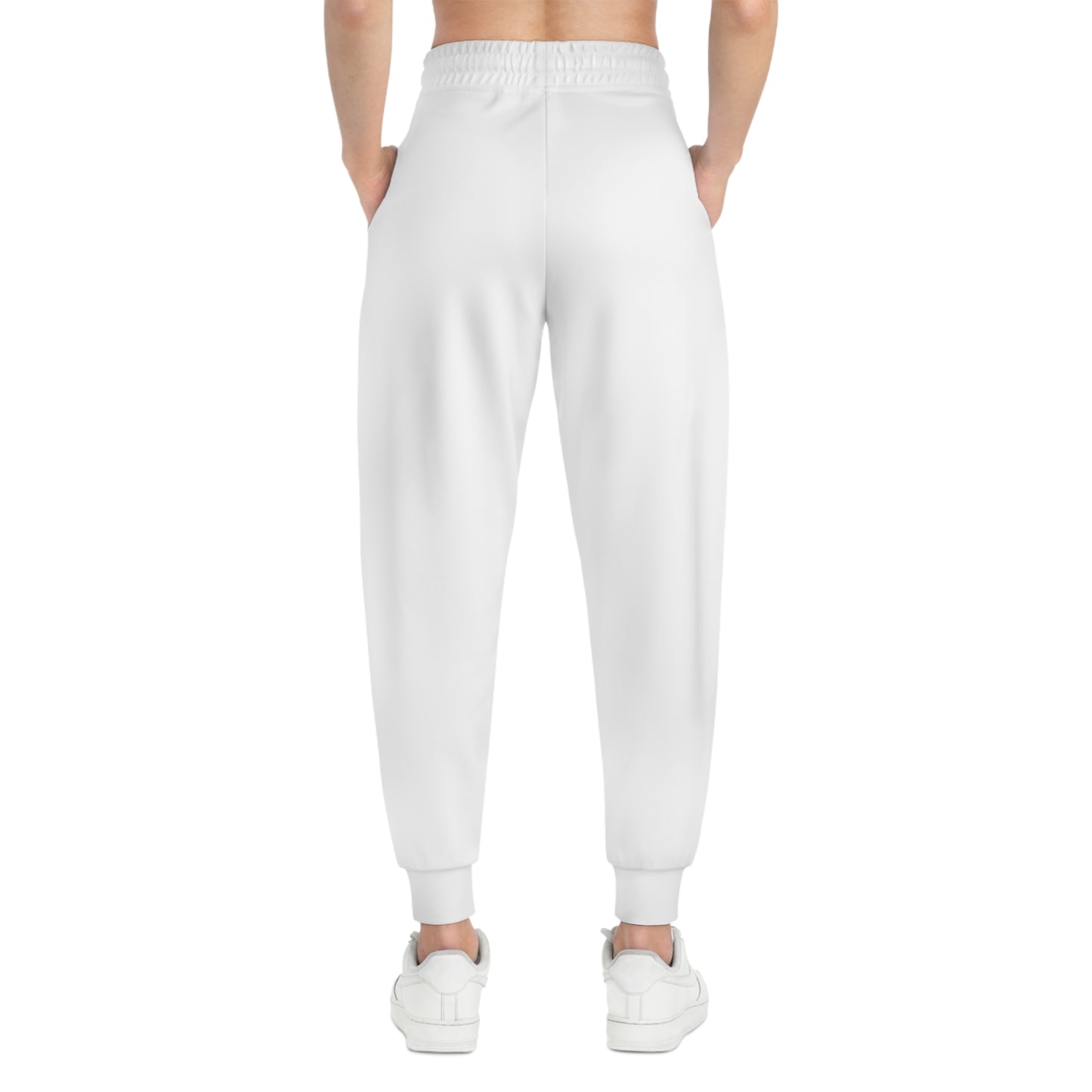 Dudda$ "Aqua-White" Athletic Joggers