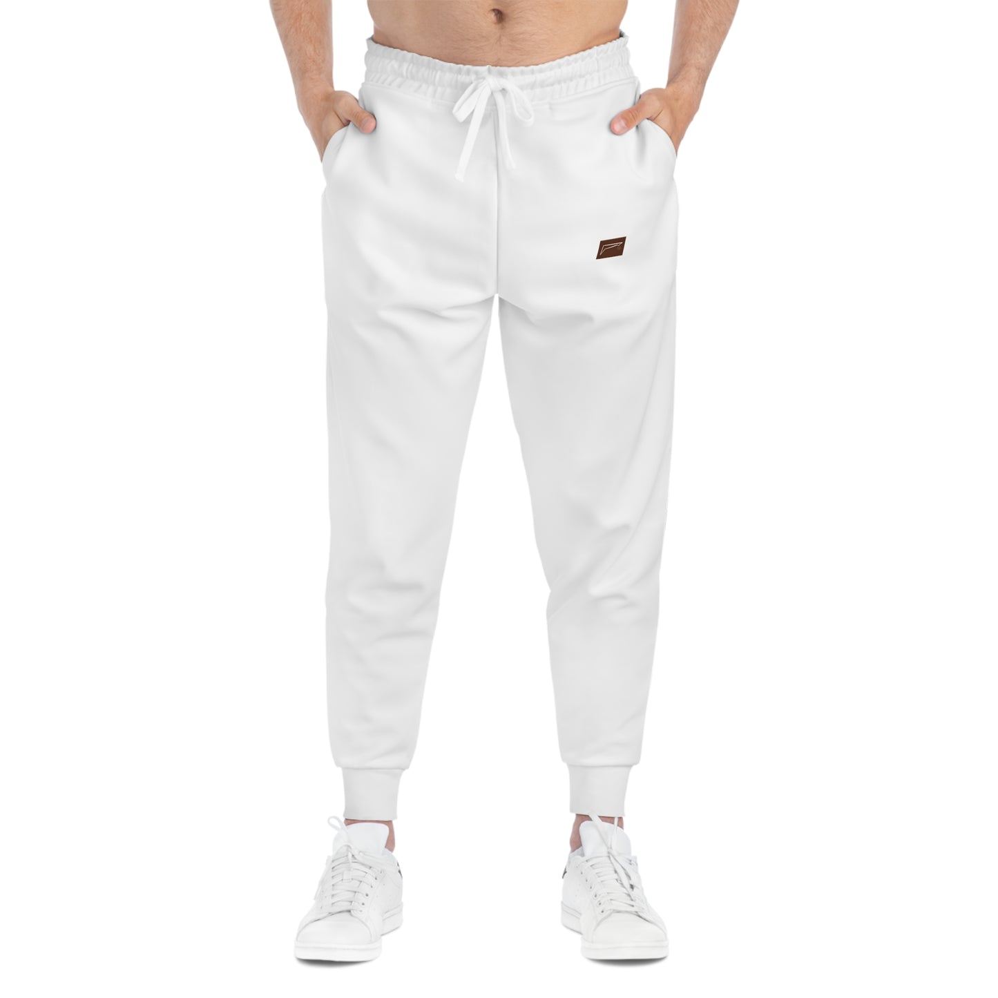 Dudda$ "Brownie-White" Athletic Joggers