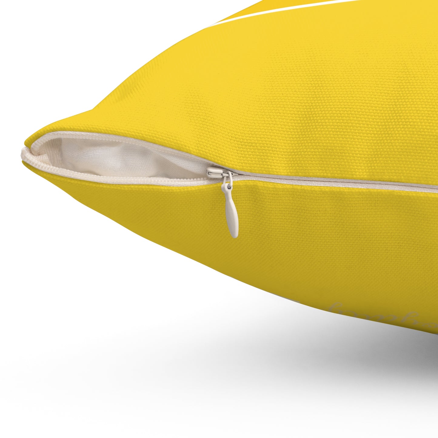 Dudda$ L.I.L "lemonade" Spun Polyester Square Pillow