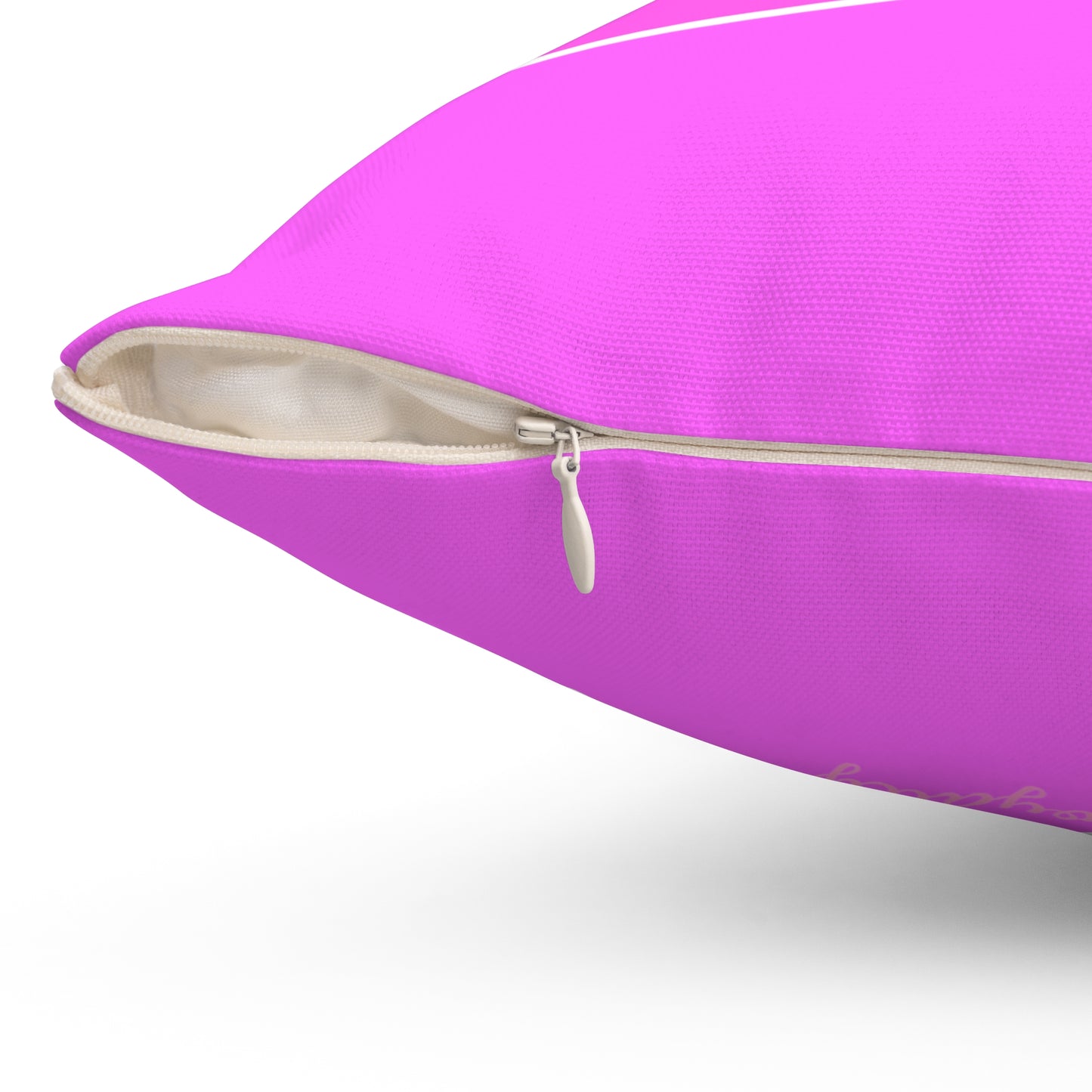 Dudda$ L.I.L "Barbie Pink" Spun Polyester Square Pillow