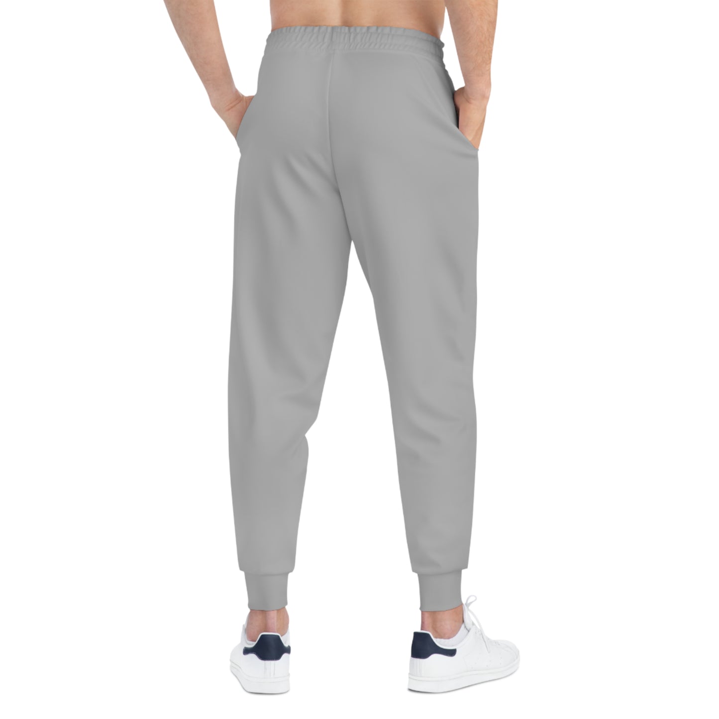 Dudda$ "Wolf Grey-Light Grey" Athletic Joggers