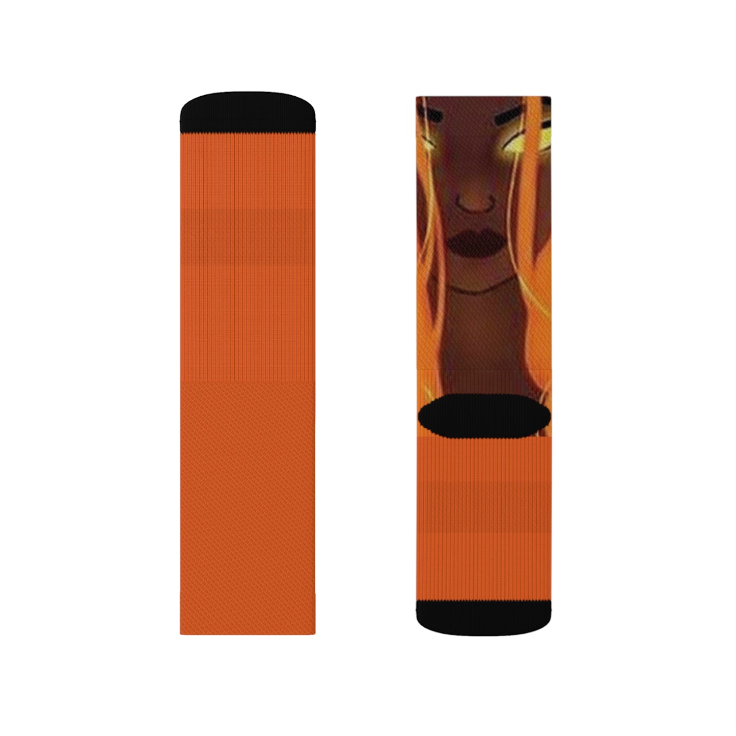 Dudda$ "Florida Orange" Do You Socks