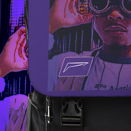 Dudda$ "Purple Pilot" Bookbag