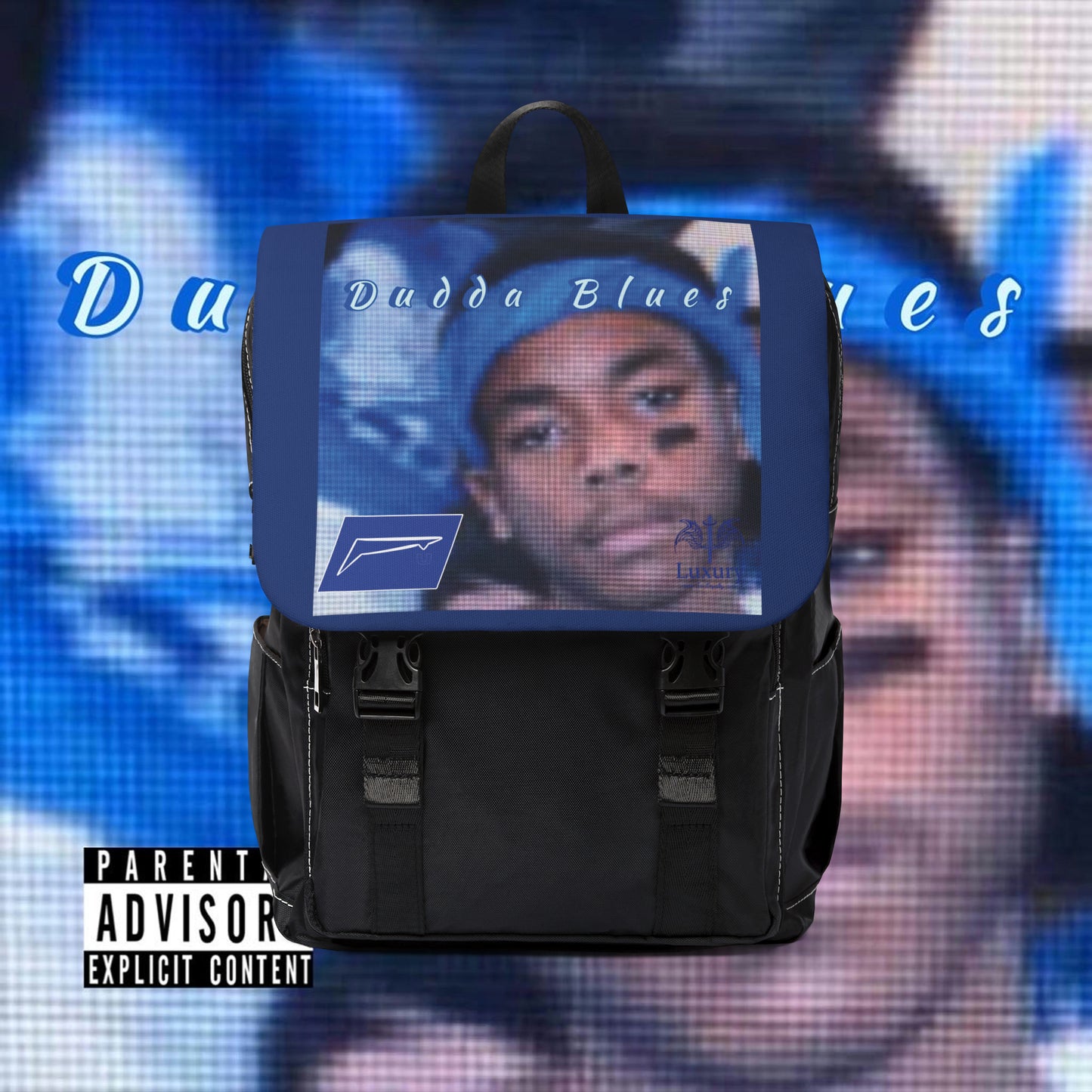 Dudda$ "Dudda Blues" Bookbag