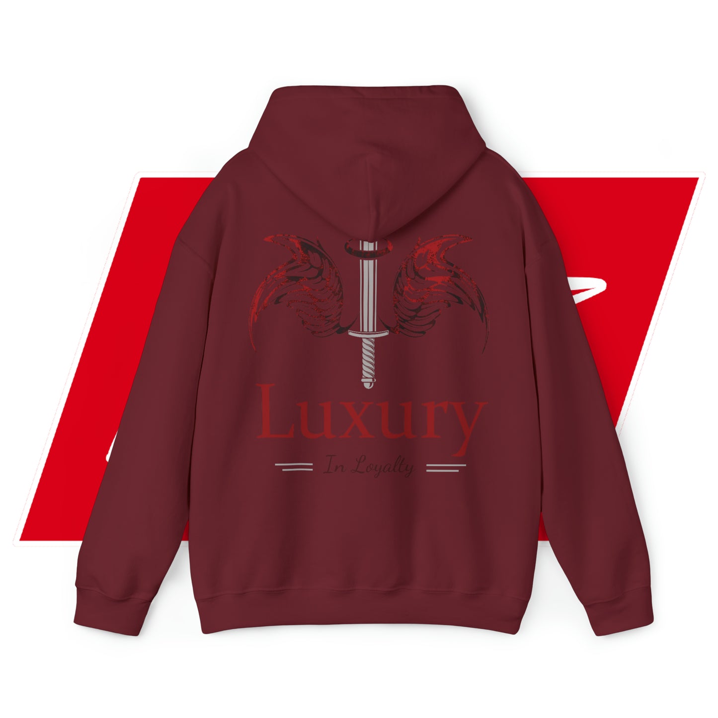 Dudda$ L.I.L "Cardinal" Unisex Heavy Blend™ Hooded Sweatshirt