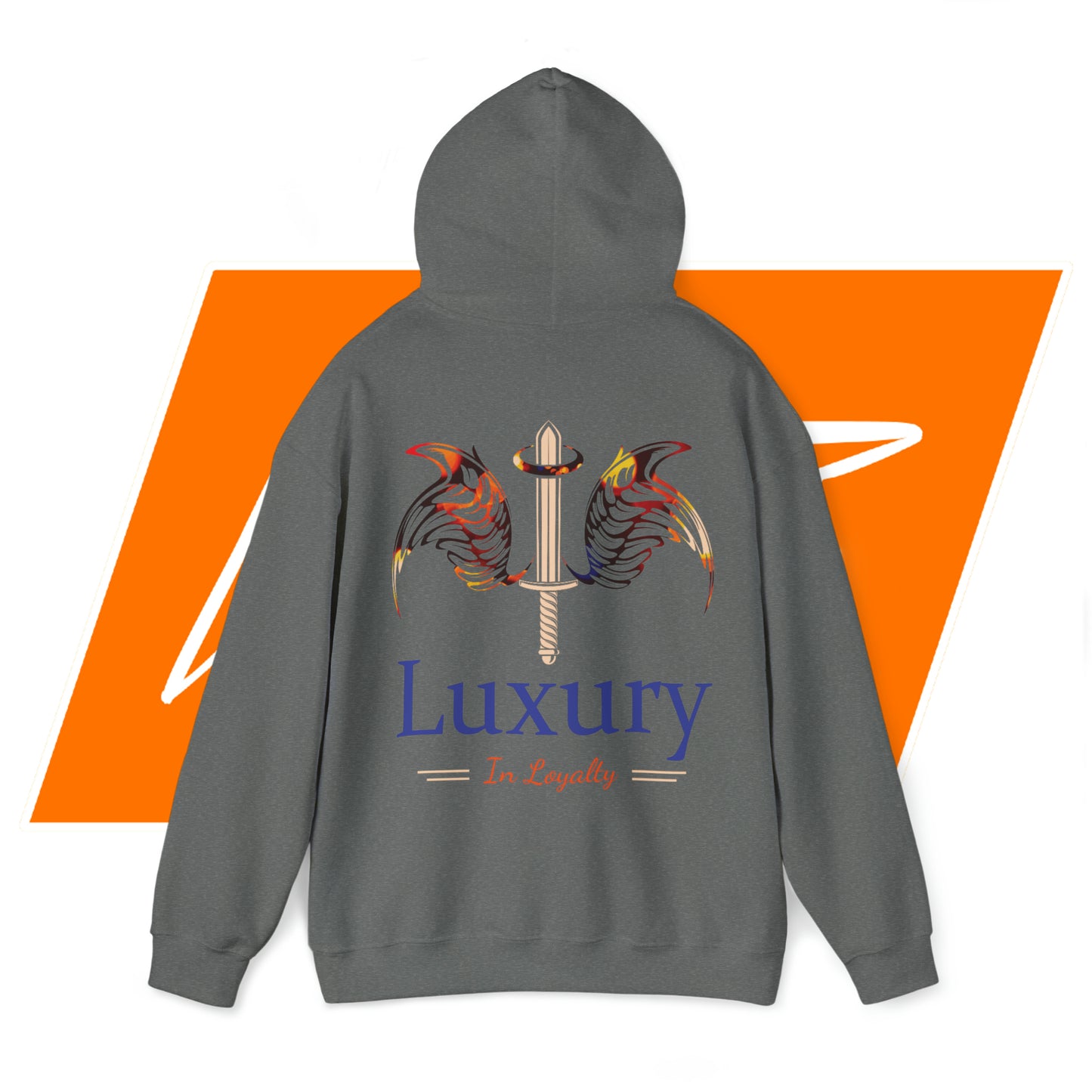 Dudda$ L.I.L "Summer Orange" Unisex Heavy Blend™ Hooded Sweatshirt