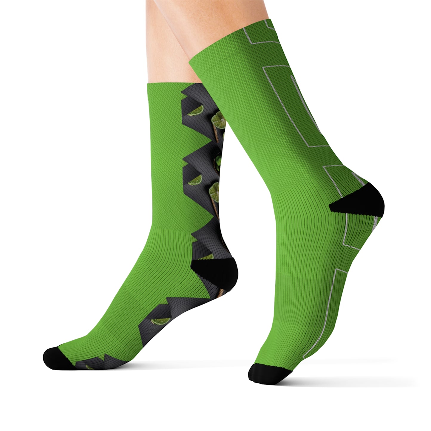 Dudda$ "Lime Elite" Do You Socks