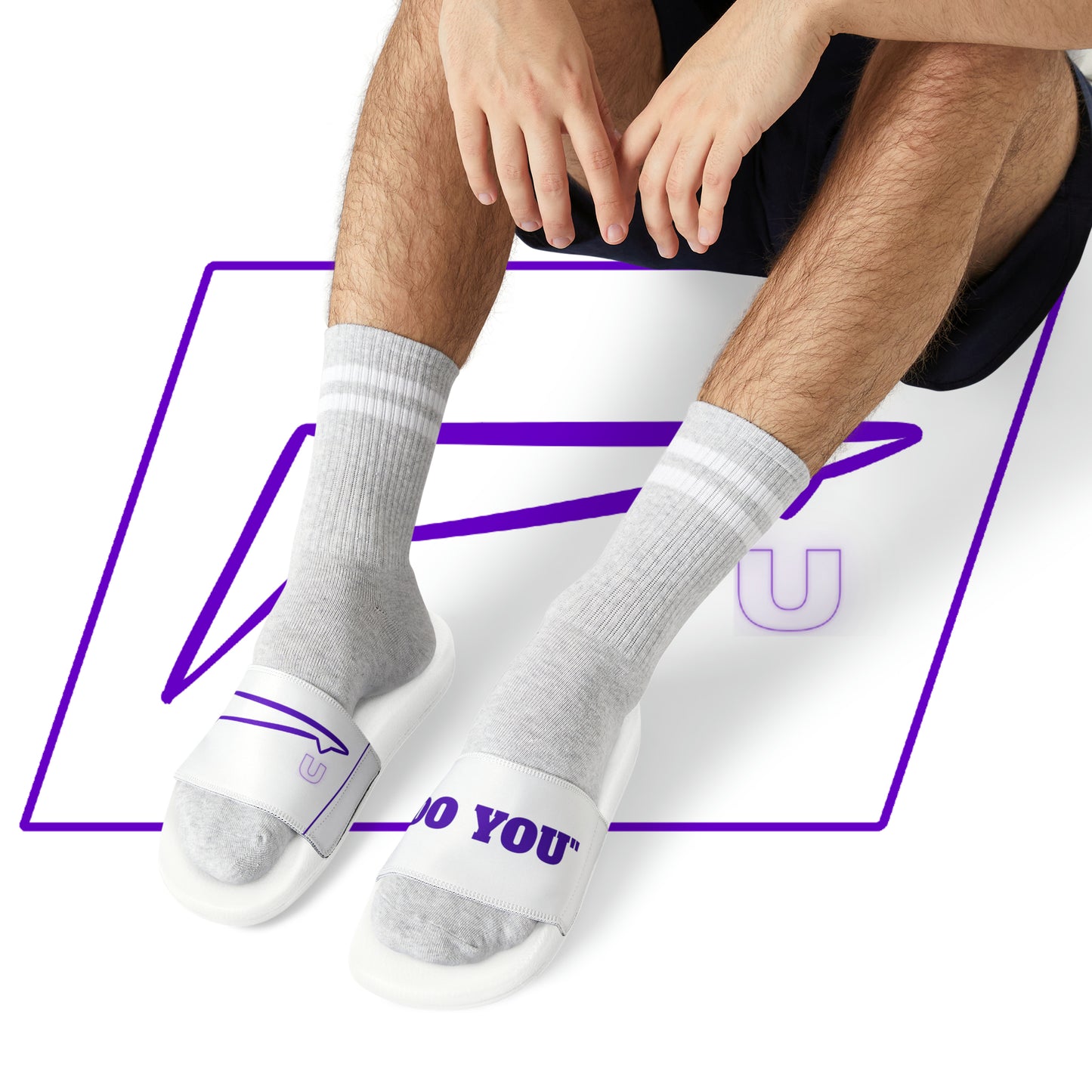 Dudda$ "White Grape" Slides (Mens)