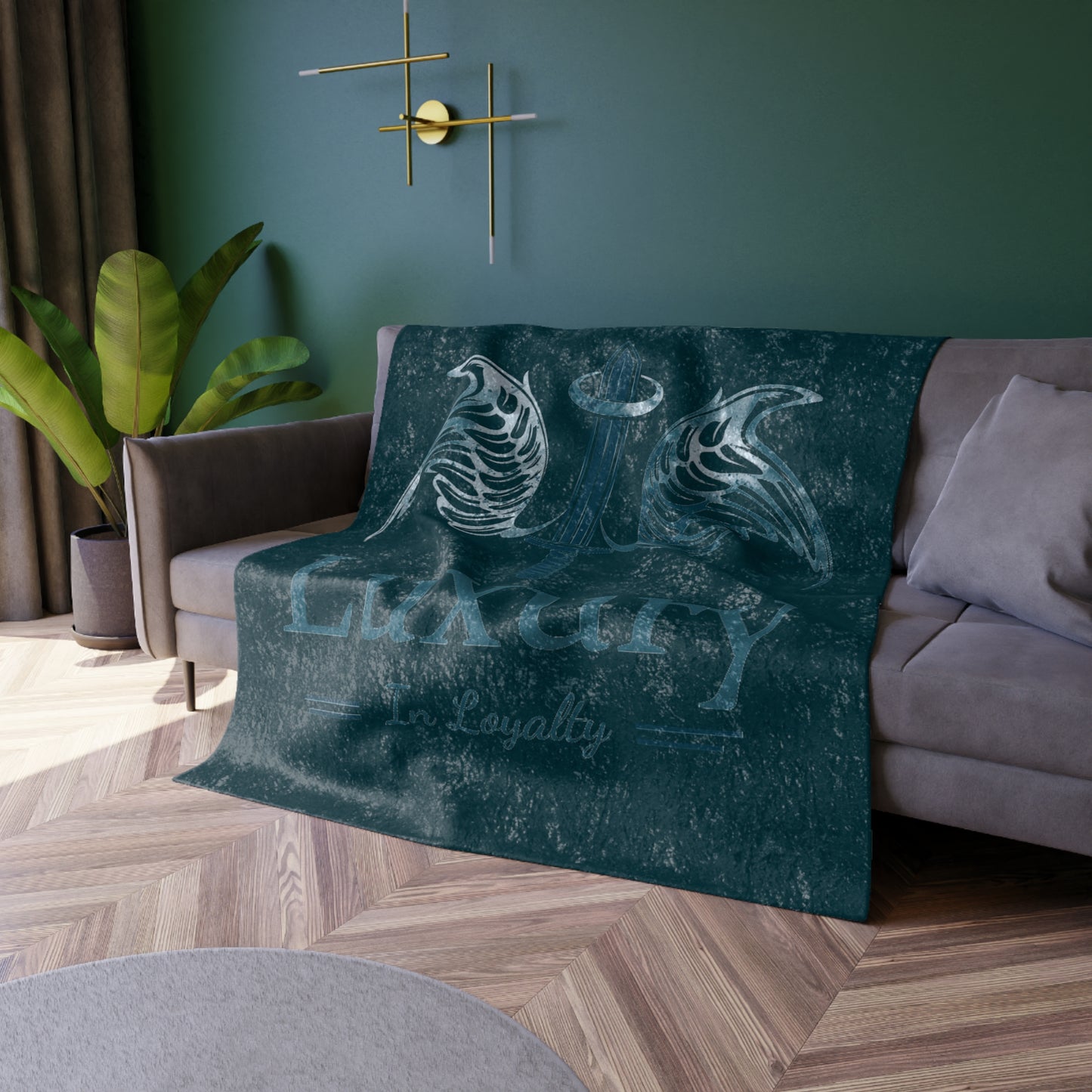 Dudda$ L.I.L "Stargazer" Crushed Velvet Blanket