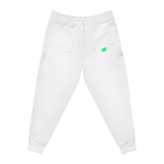 Dudda$ "Aqua-White" Athletic Joggers