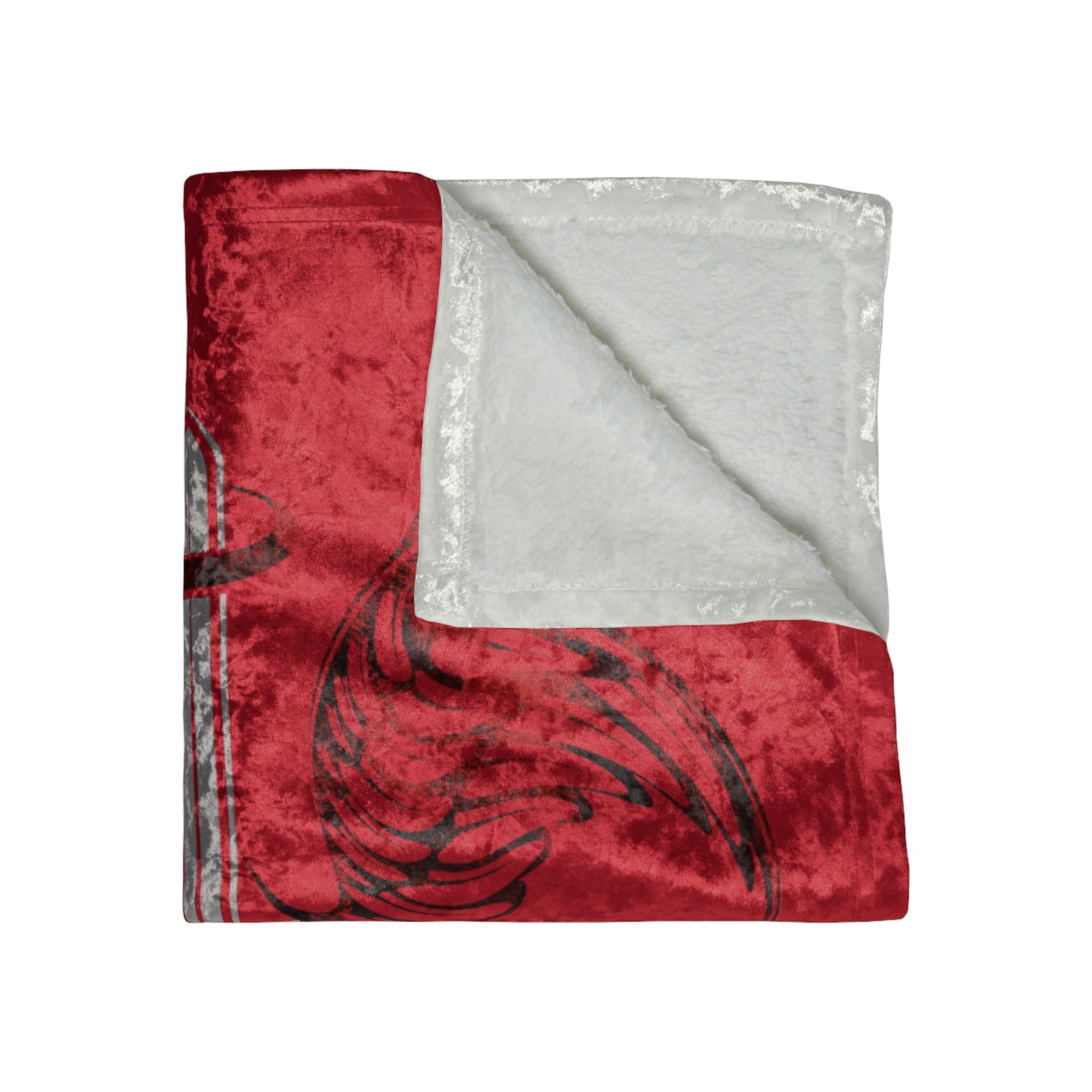 Dudda$ L.I.L "Cardinal" Crushed Velvet Blanket