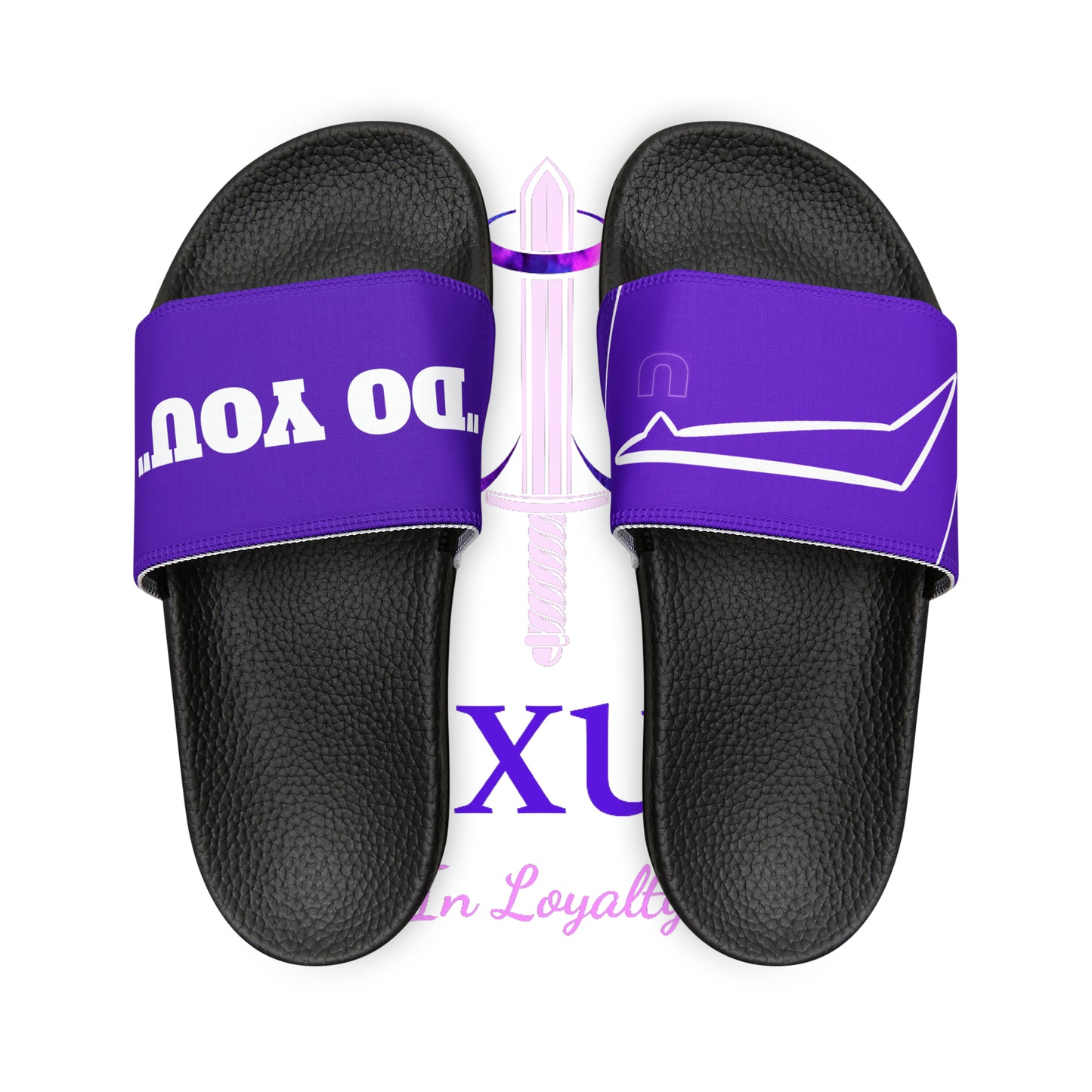 Dudda$ "Purple Pilot" Slides (Mens)