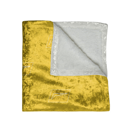 Dudda$ "Lemonade" Crushed Velvet Blanket