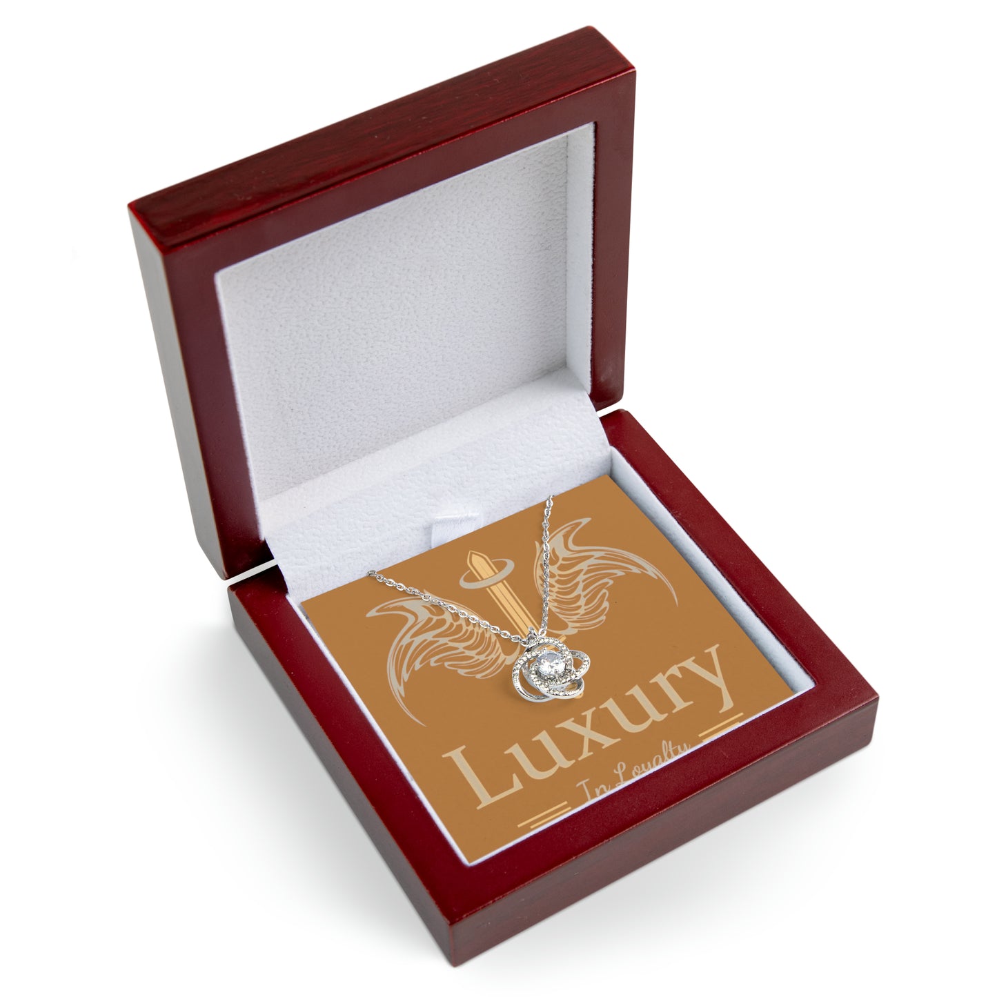 Dudda$ L.I.L Love Knot Necklace