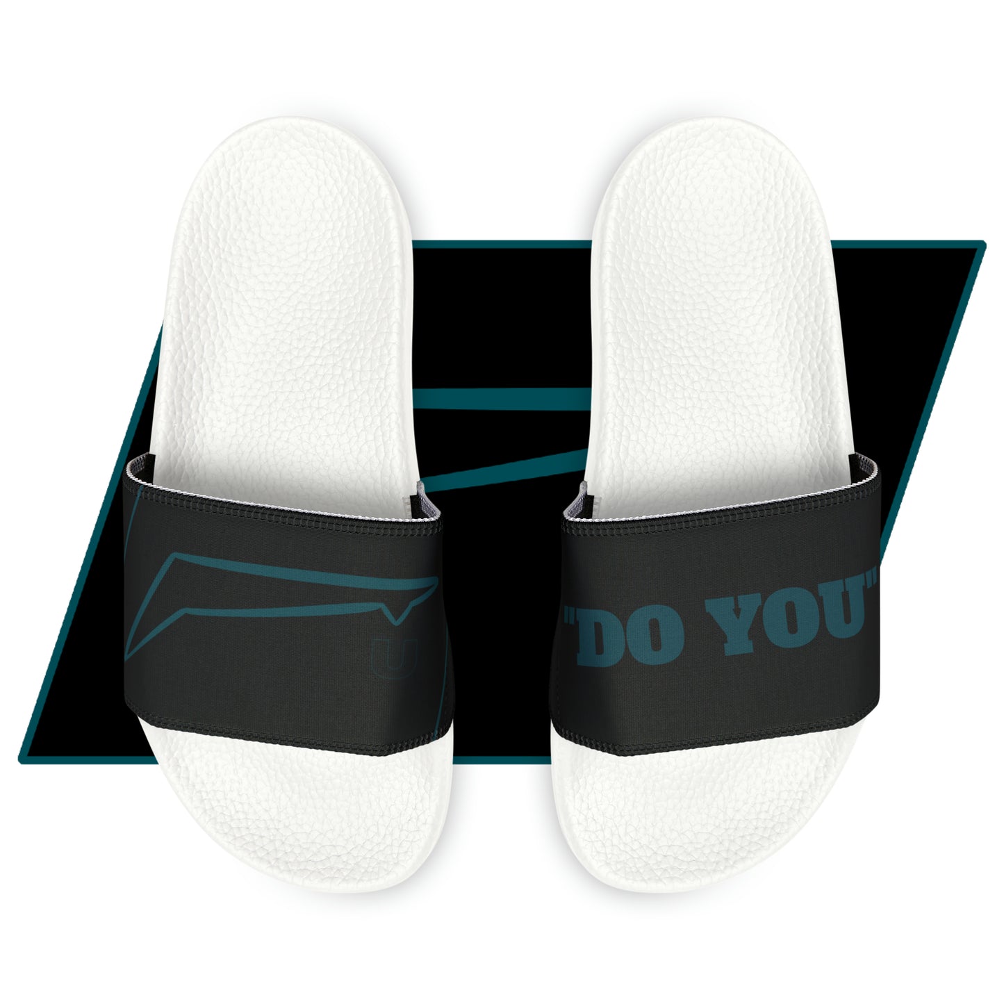 Dudda$ "Stargazer" Black Slides (Mens)