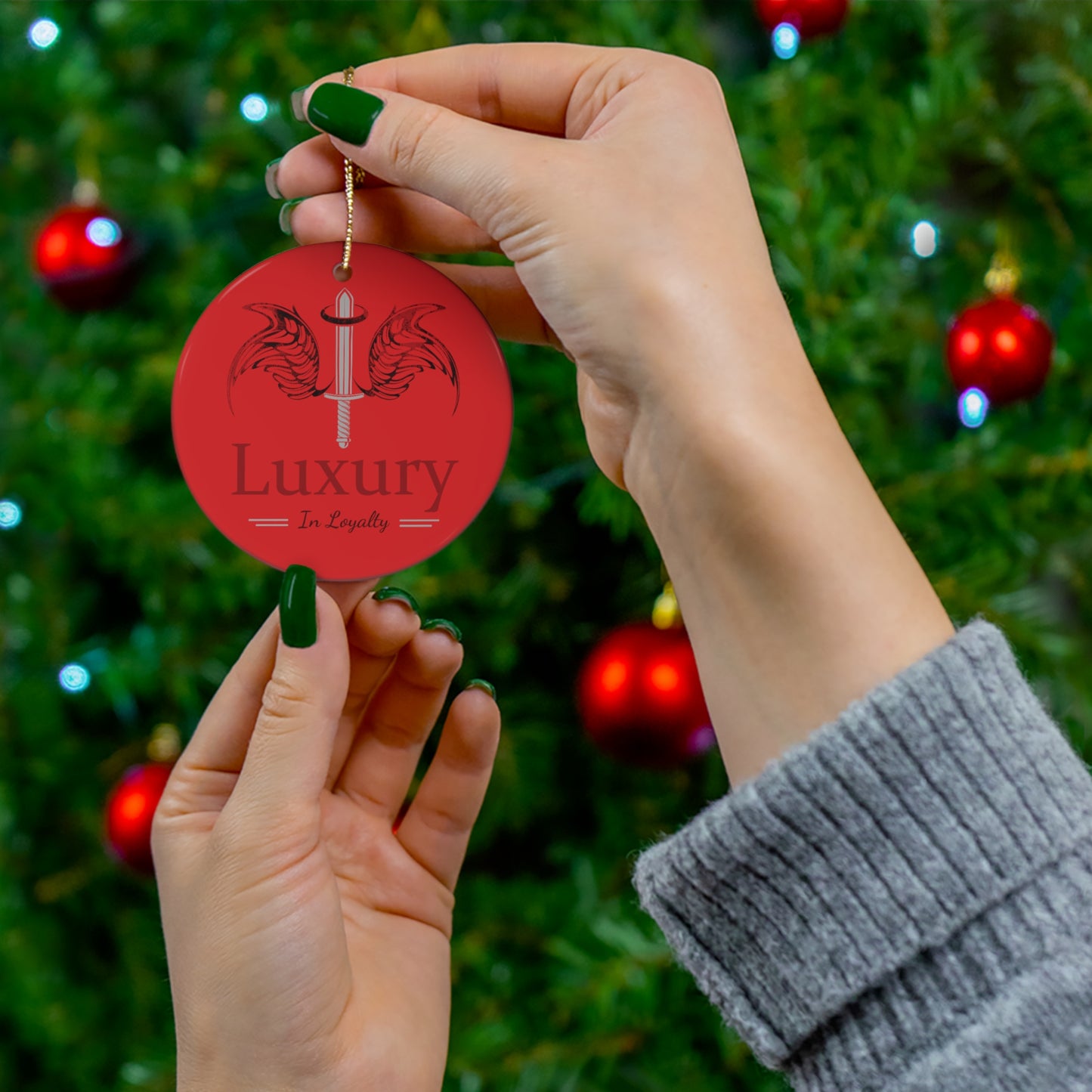 Dudda$ L.I.L "Cardinal" Ceramic Ornament