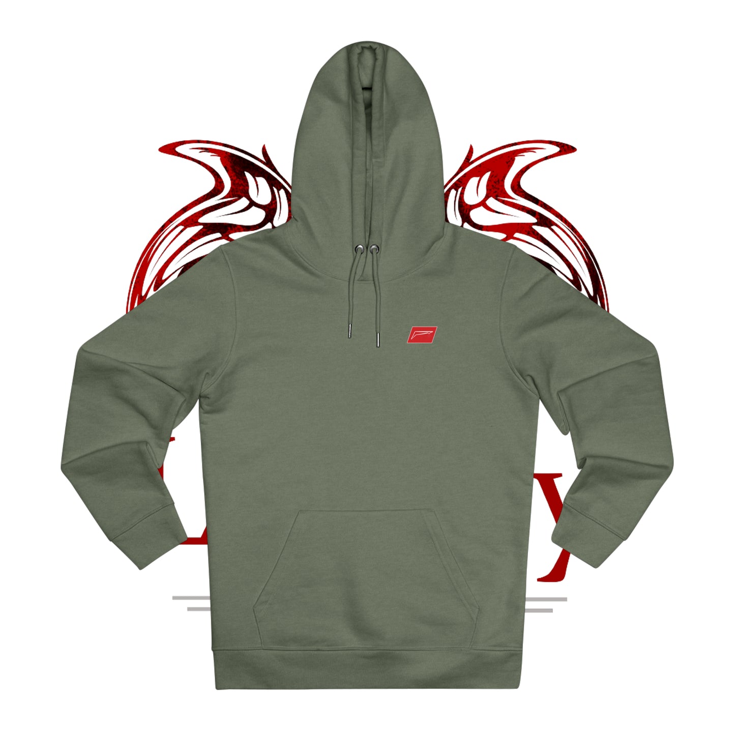 Dudda$ "Cardinal" Unisex Cruiser Hoodie