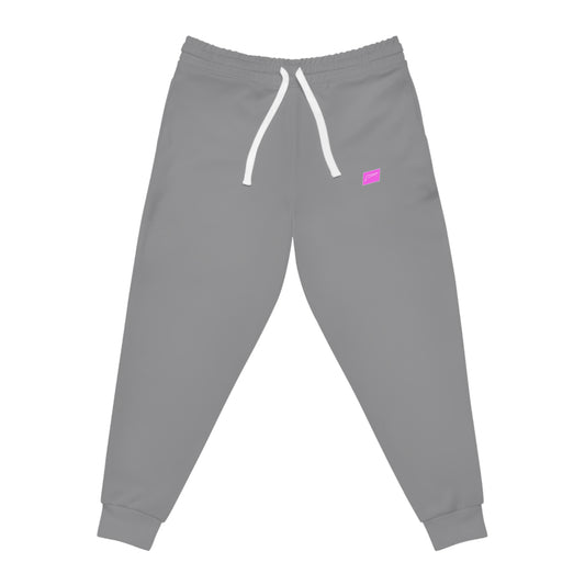 Dudda$ "Barbie Pink-Grey" Athletic Joggers