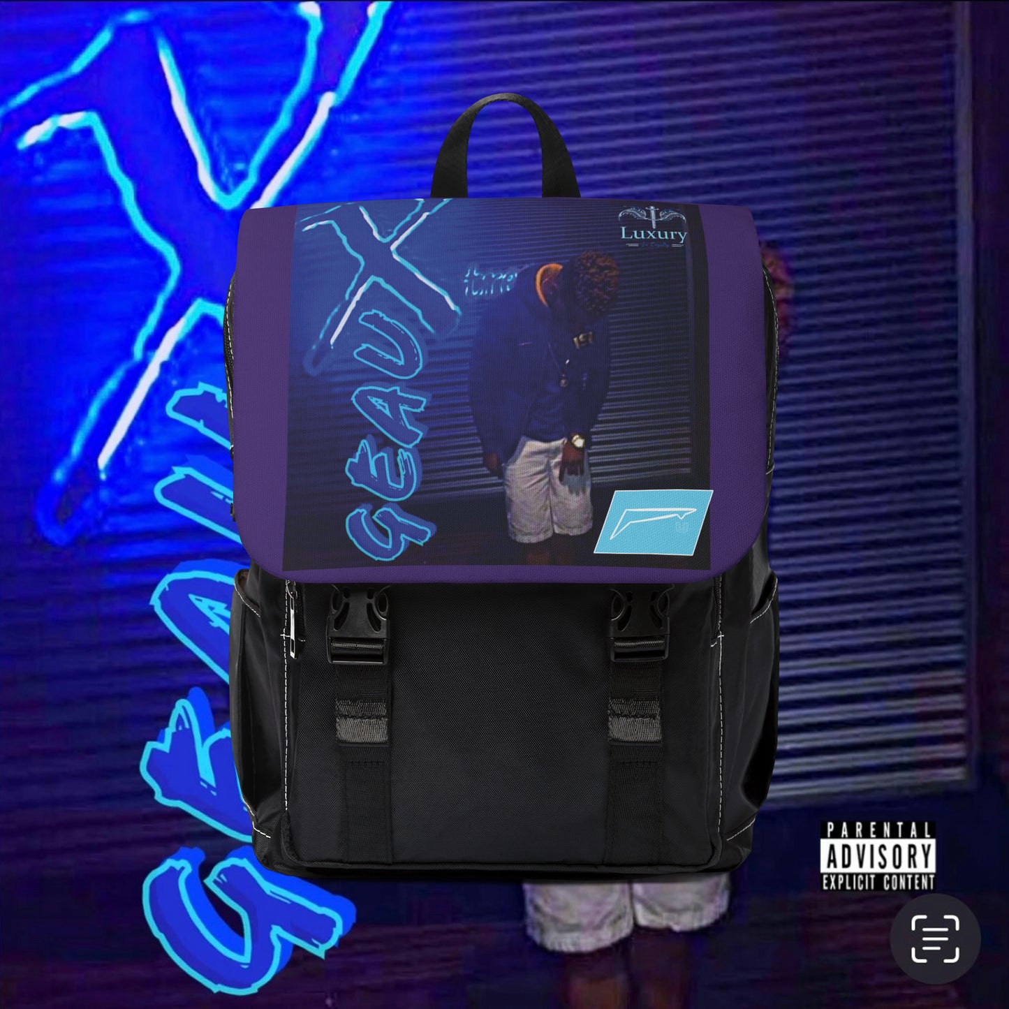 Dudda$ "GEAUX" Bookbag