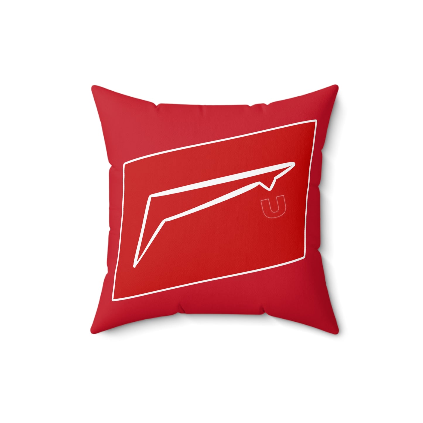 Dudda$ L.I.L "Cardinal" Spun Polyester Square Pillow