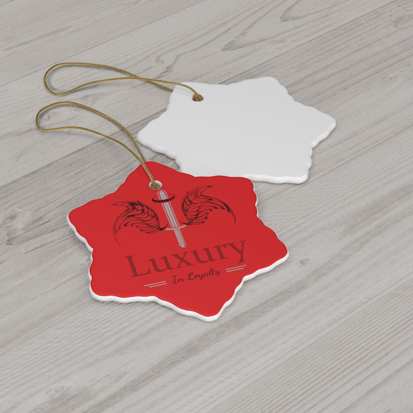 Dudda$ L.I.L "Cardinal" Ceramic Ornament