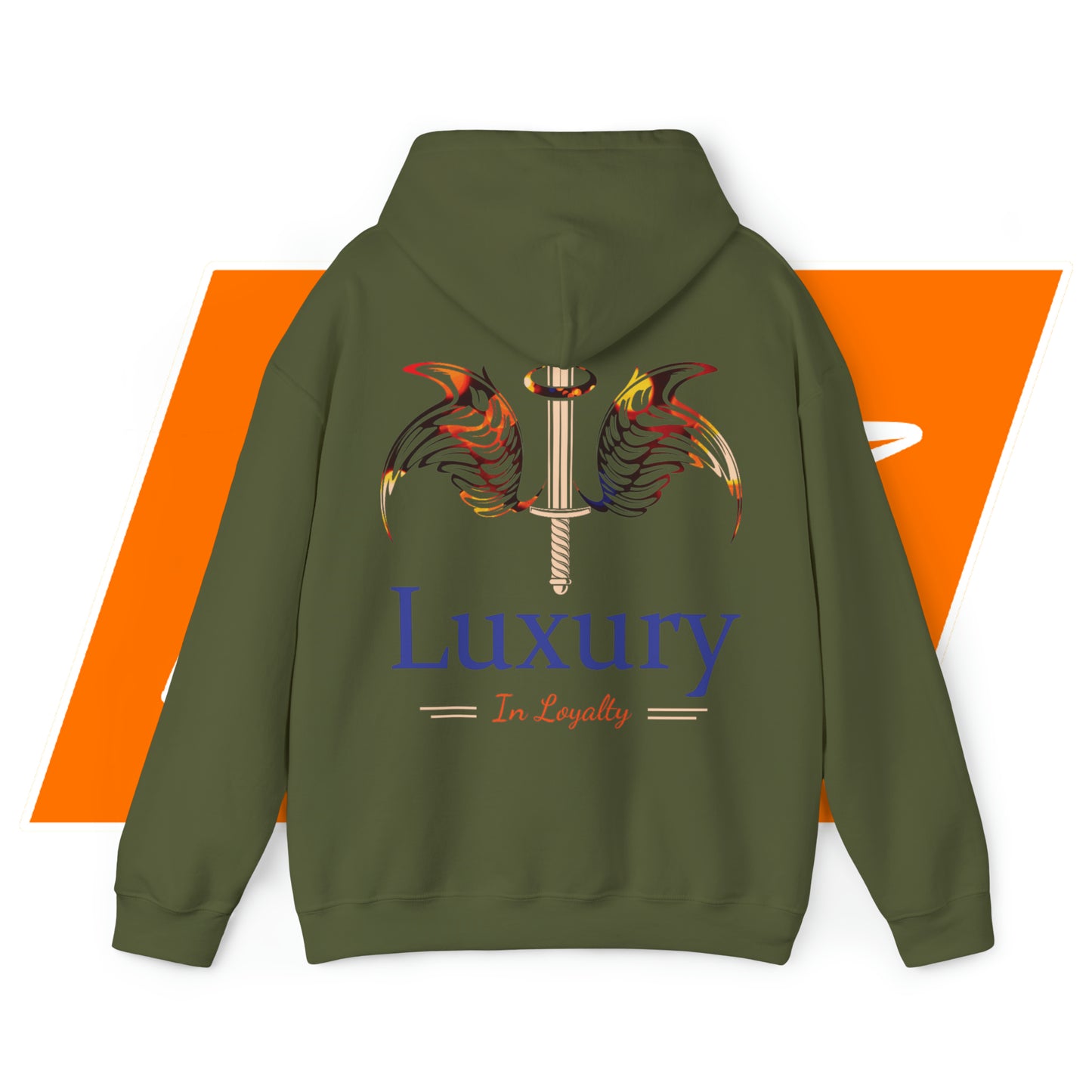 Dudda$ L.I.L "Summer Orange" Unisex Heavy Blend™ Hooded Sweatshirt