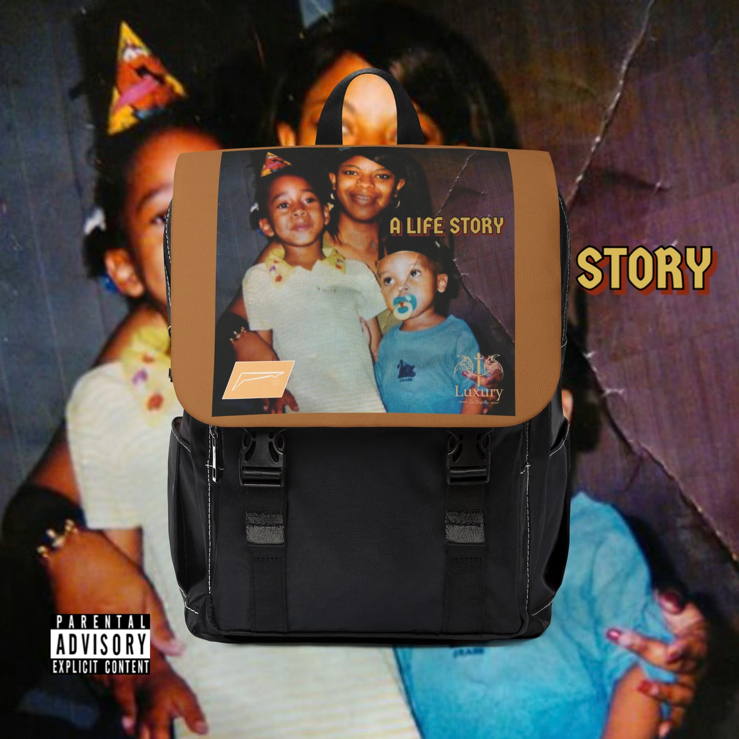 Dudda$ "A Life Story" Bookbag