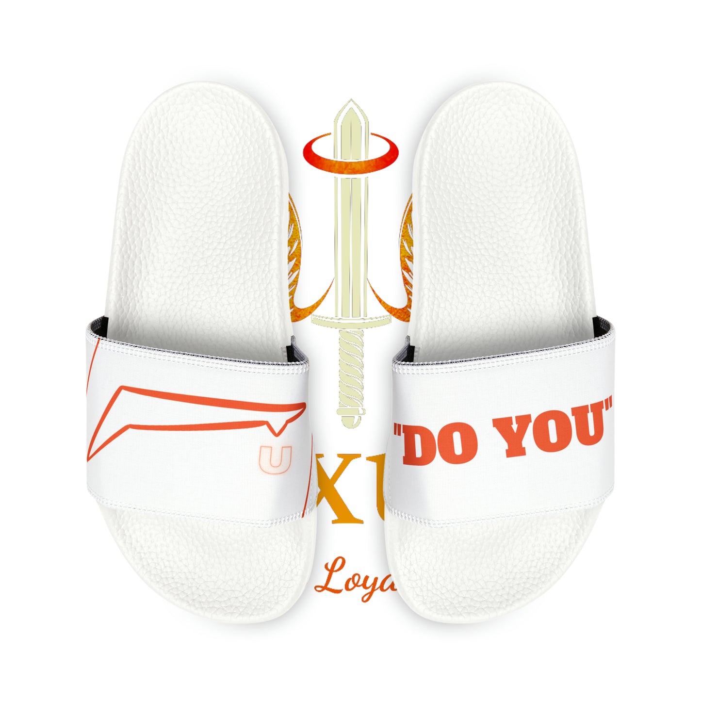 Dudda$ "Orange Frost" Slides (Mens)