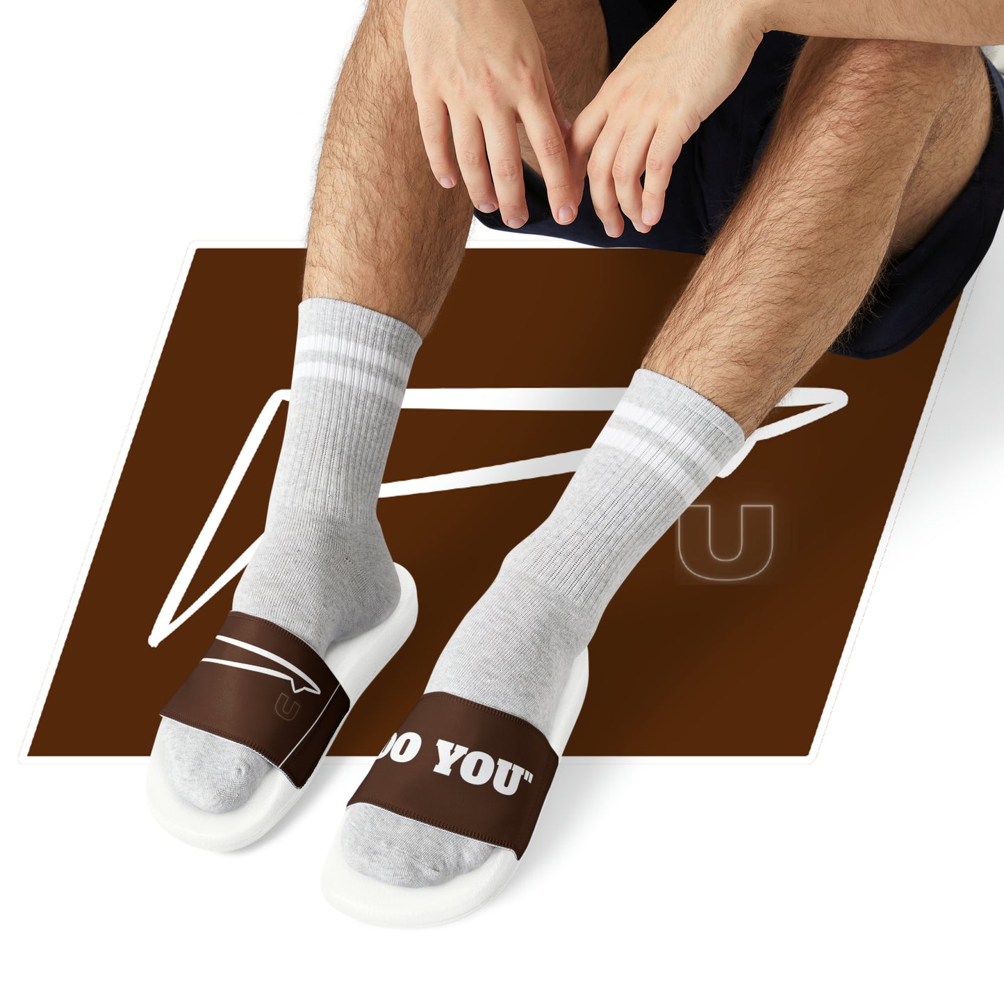 Dudda$ "Brownie" Slides (Mens)