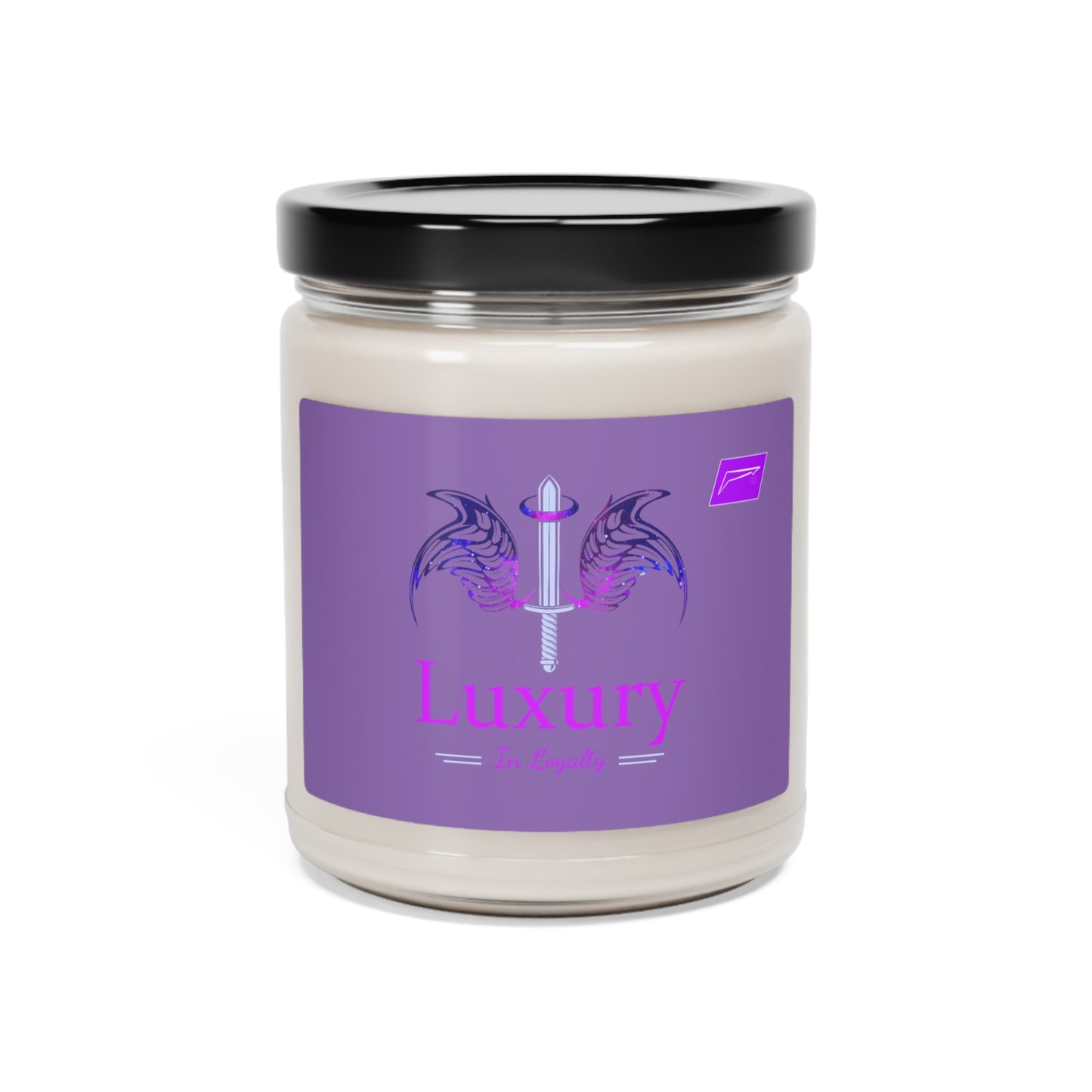 Dudda$ L.I.L White Sage + Lavender Scented Soy Candle, 9oz