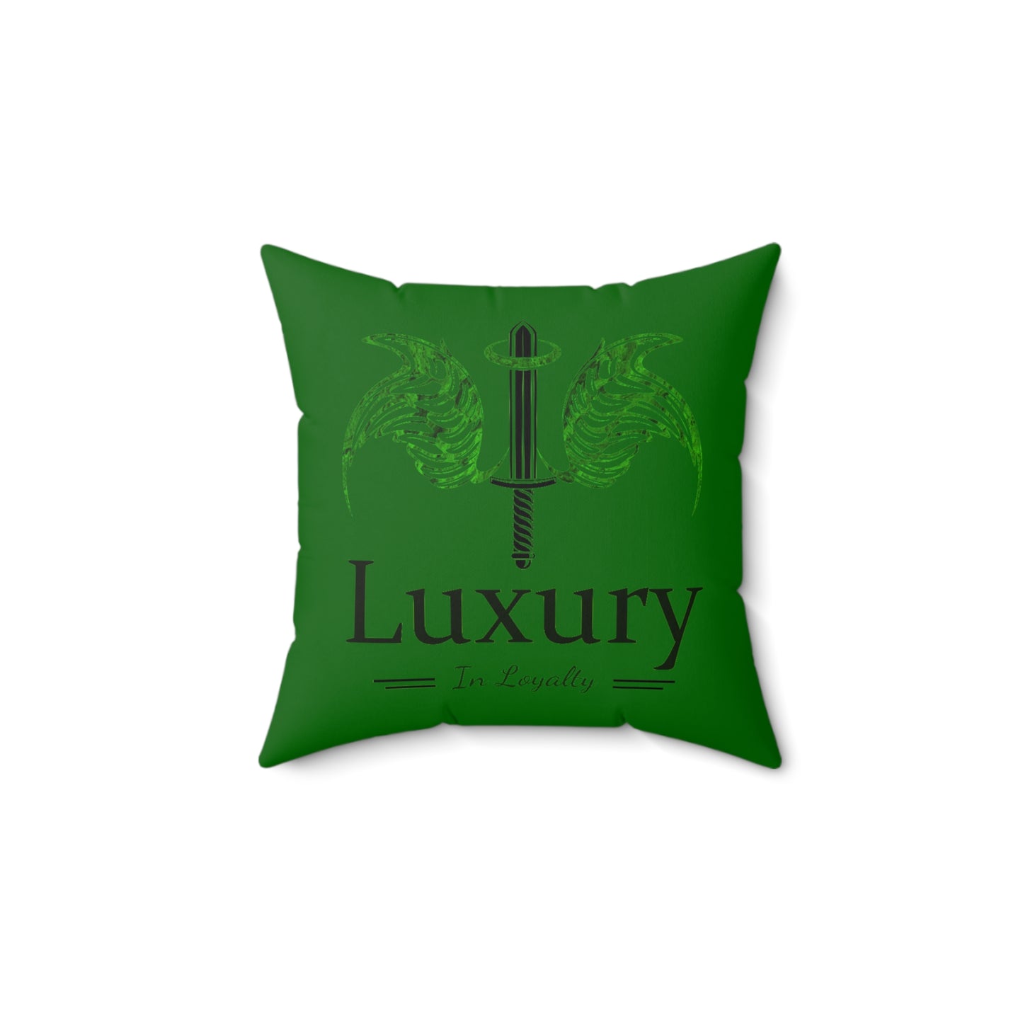 Dudda$ L.I.L "Forest" Spun Polyester Square Pillow