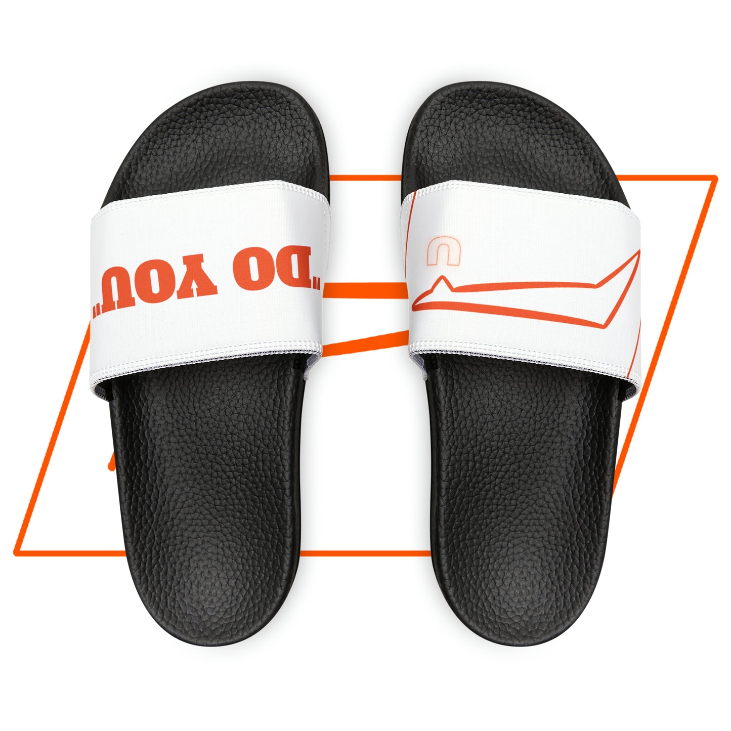 Dudda$ "Orange Frost" Slides (Mens)