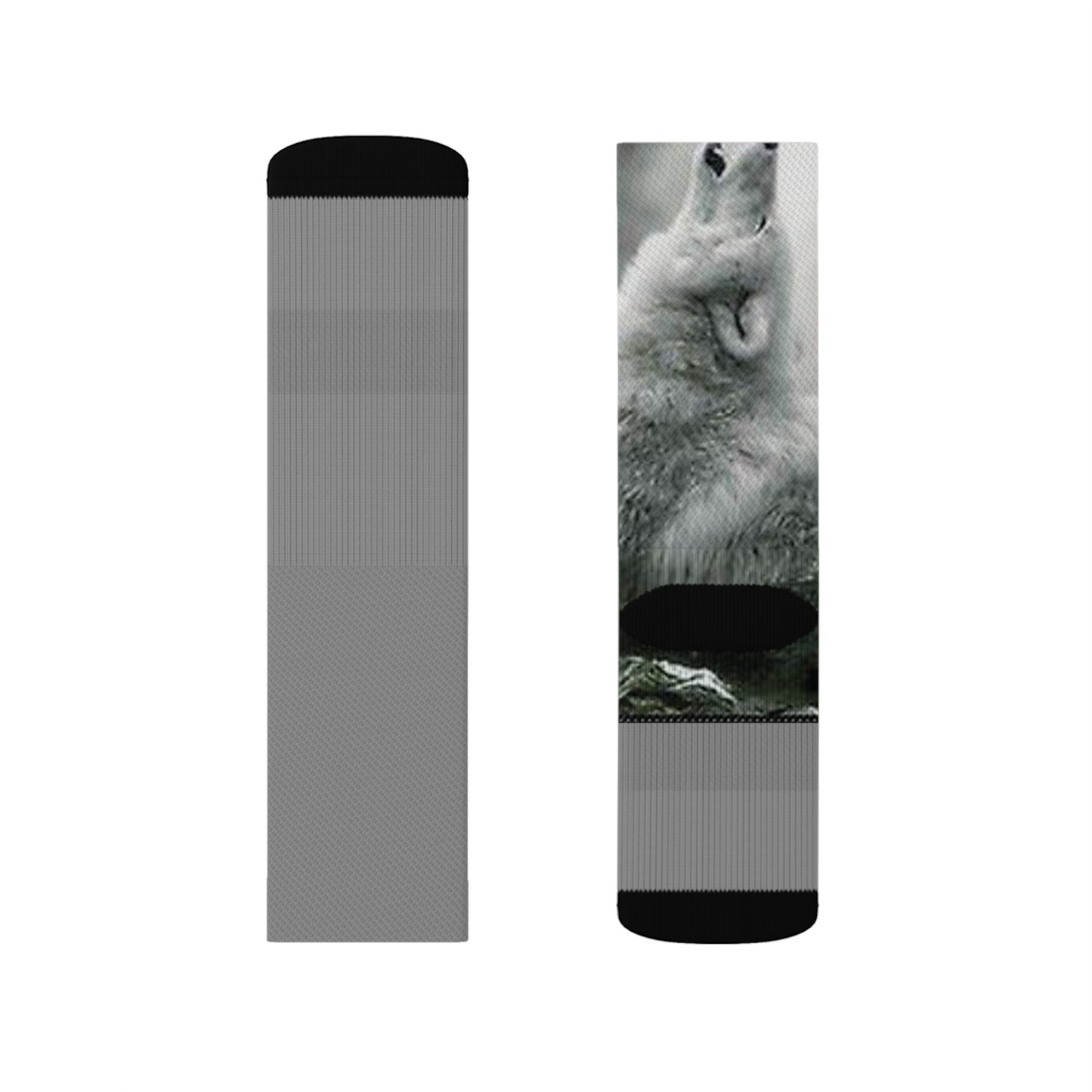 Dudda$ "Wolf Grey" Do You Socks