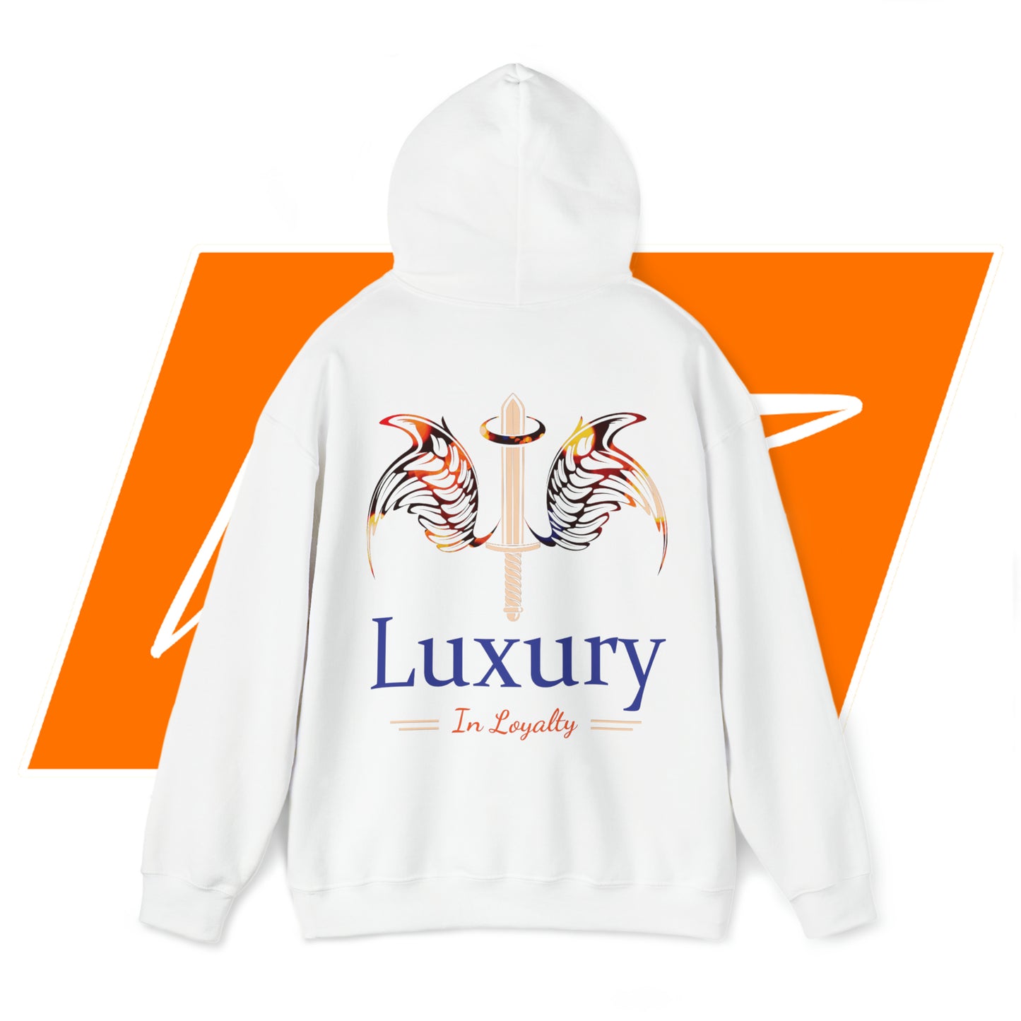 Dudda$ L.I.L "Icy Orange" Unisex Heavy Blend™ Hooded Sweatshirt