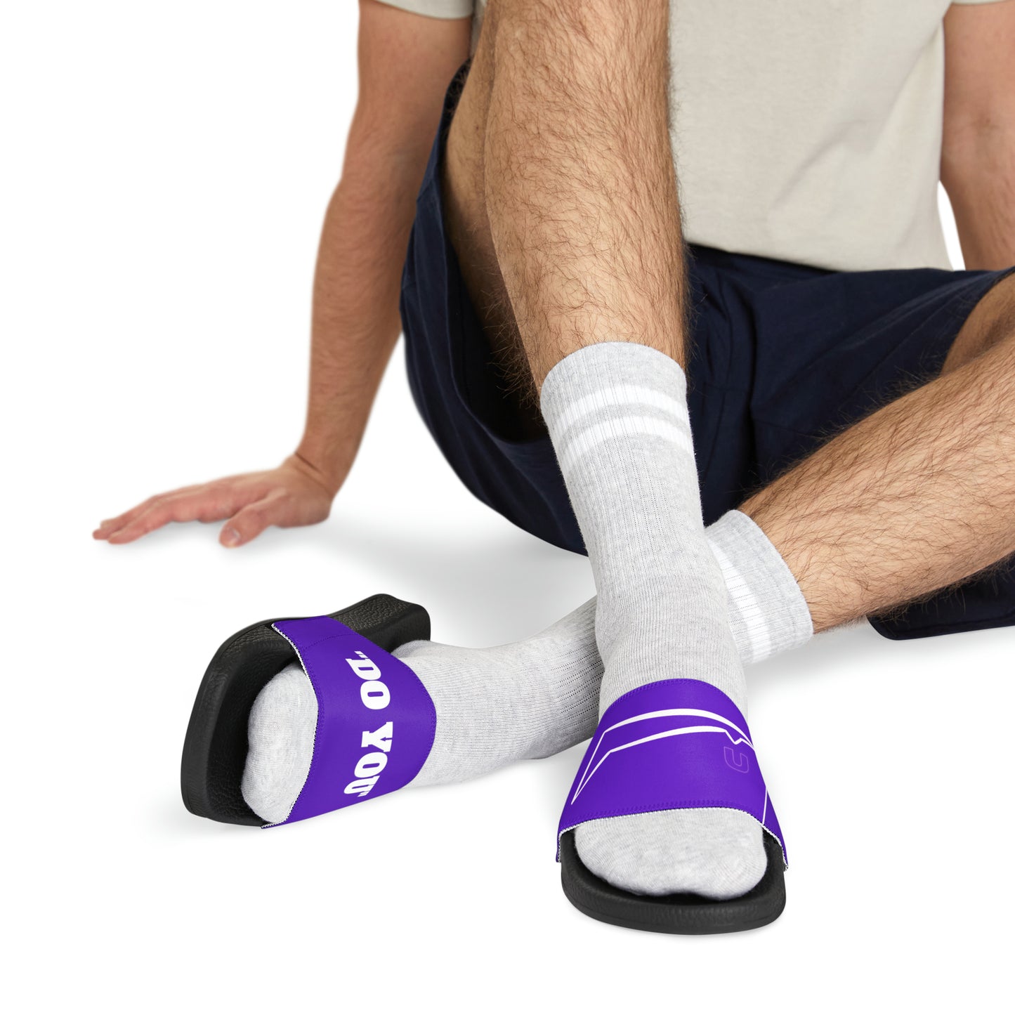 Dudda$ "Purple Pilot" Slides (Mens)