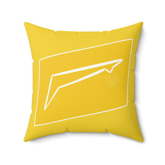 Dudda$ L.I.L "lemonade" Spun Polyester Square Pillow