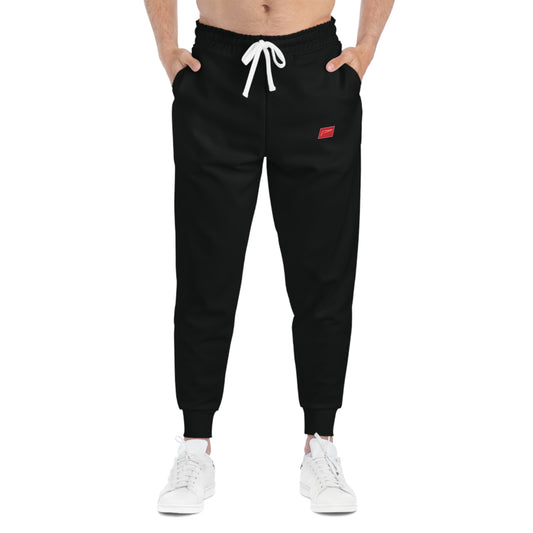 Dudda$ "Cardinal-Black" Athletic Joggers