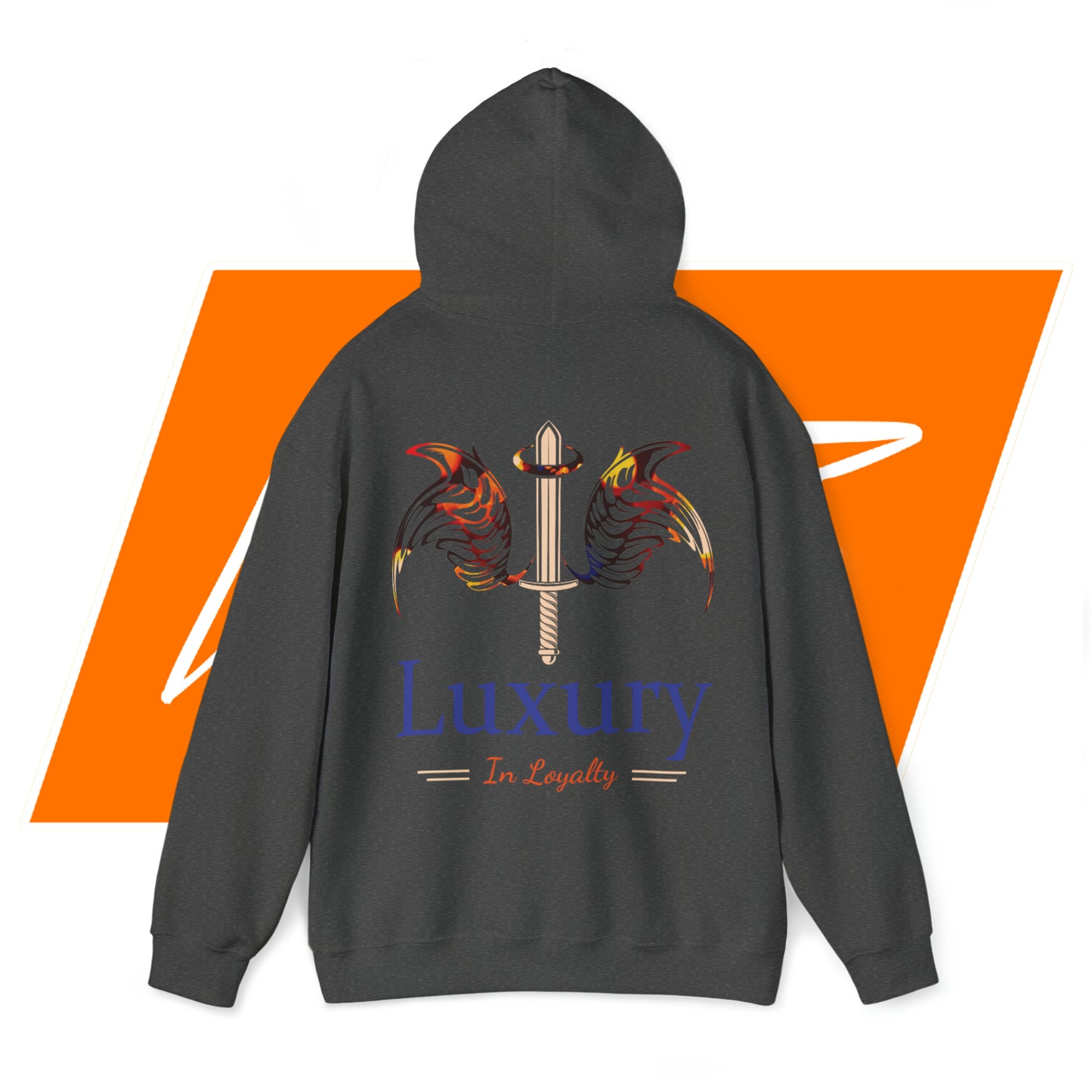 Dudda$ L.I.L "Summer Orange" Unisex Heavy Blend™ Hooded Sweatshirt