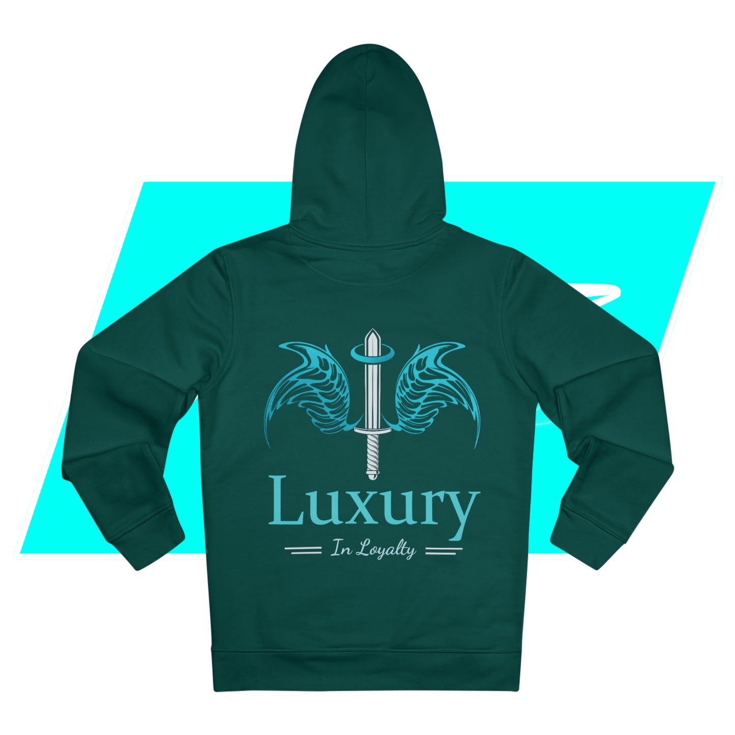 Dudda$ "Lightning Blue" Unisex Cruiser Hoodie