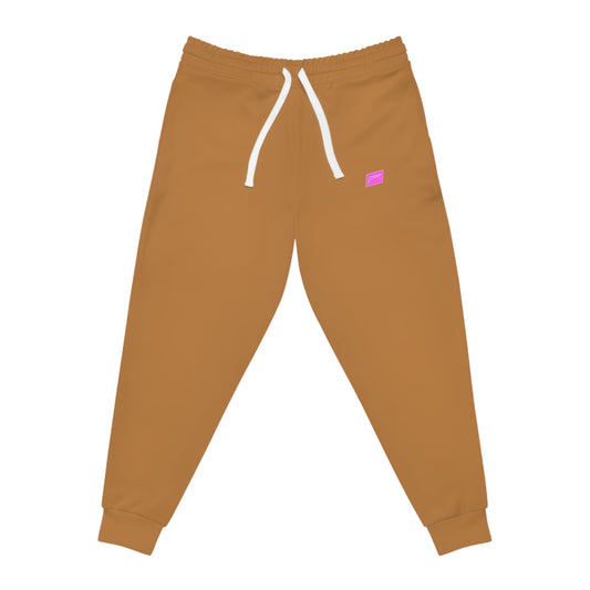 Dudda$ "Barbie Pink-Brown" Athletic Joggers