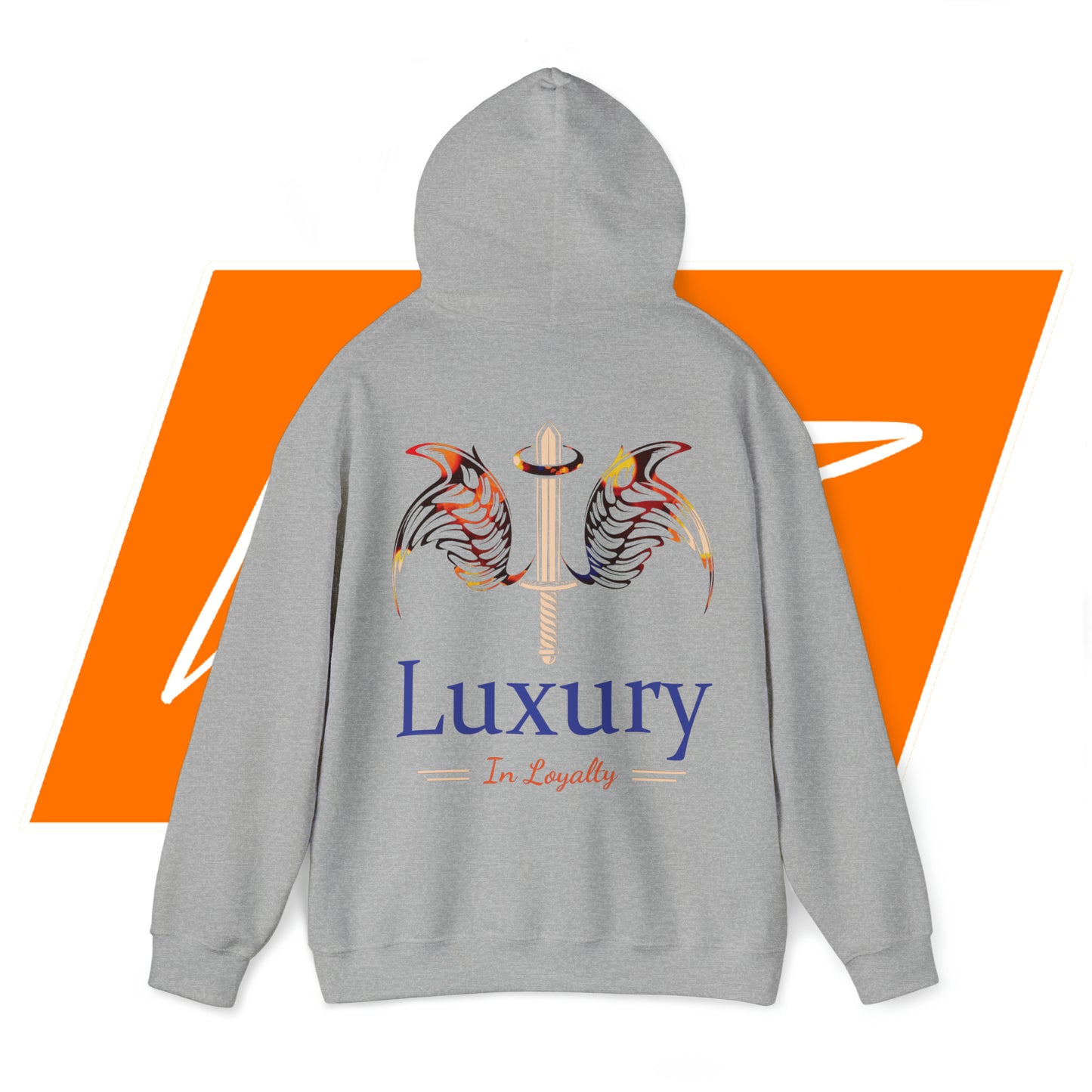 Dudda$ L.I.L "Summer Orange" Unisex Heavy Blend™ Hooded Sweatshirt