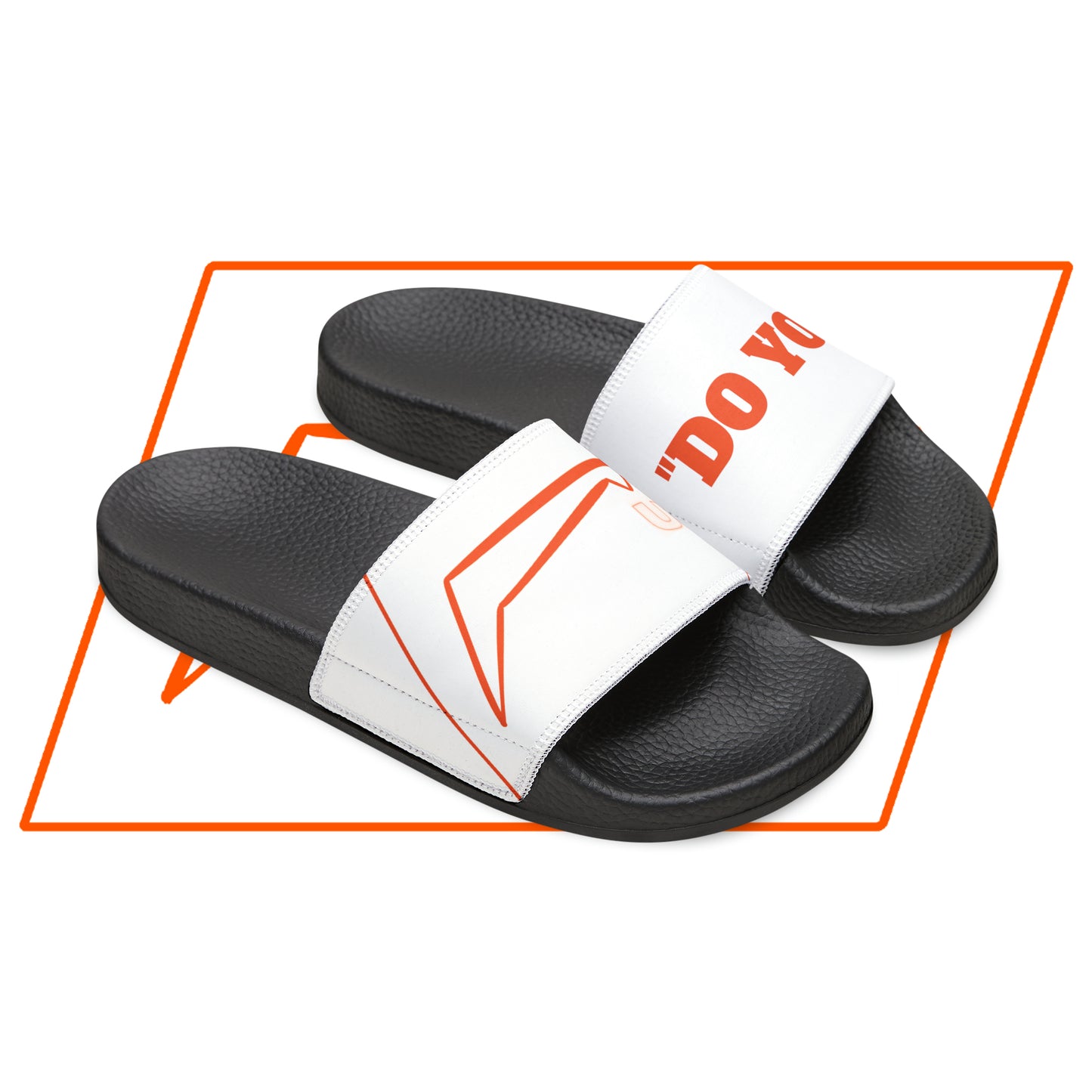 Dudda$ "Orange Frost" Slides (Mens)