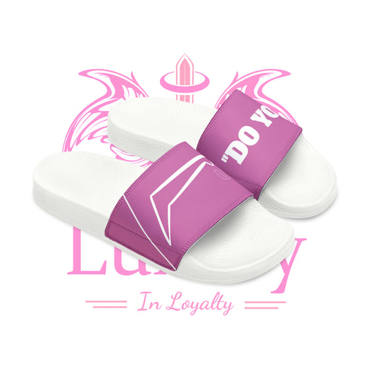 Dudda$ "Barbie Pink" Slides (Mens)