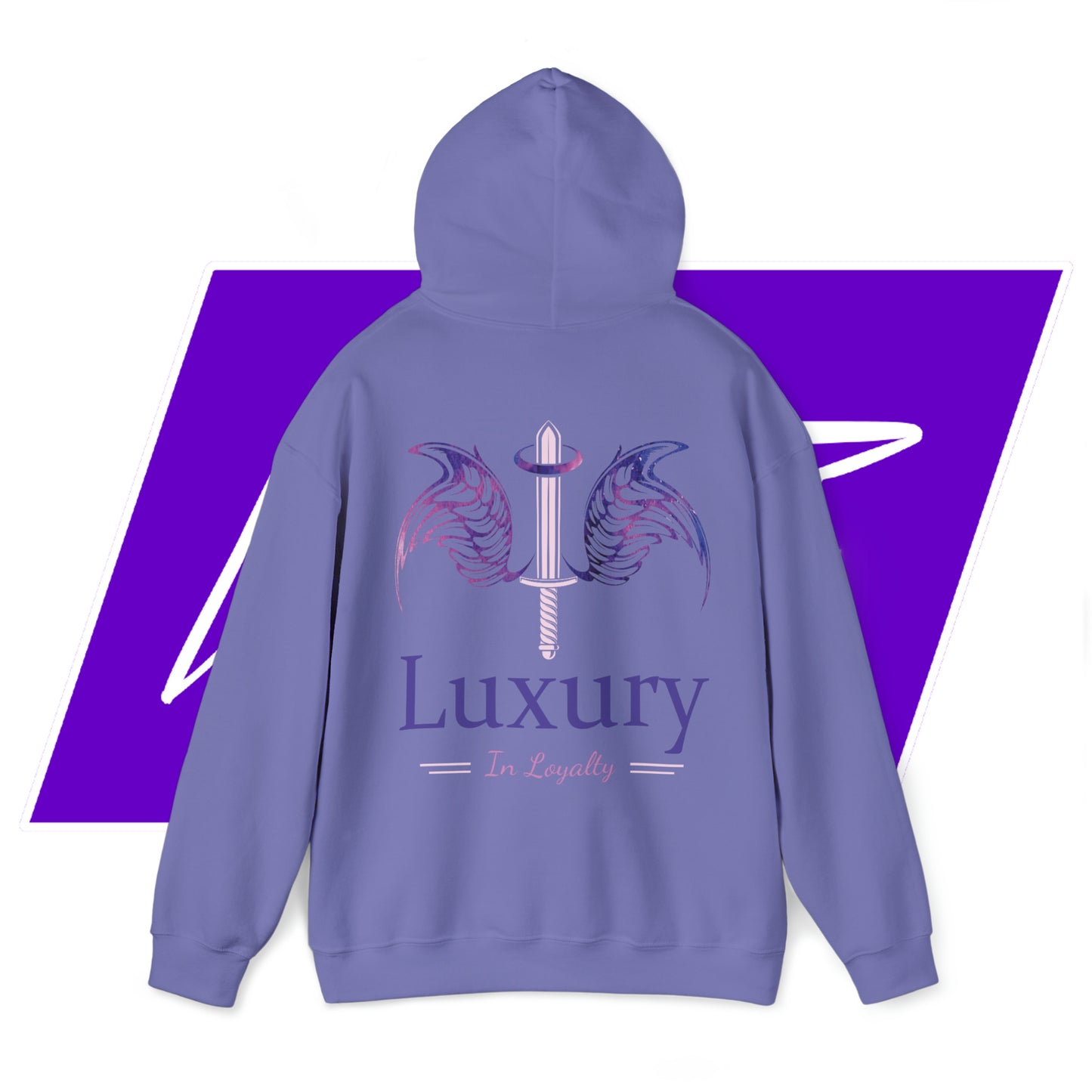 Dudda$ L.I.L "Purple Pilot" Unisex Heavy Blend™ Hooded Sweatshirt