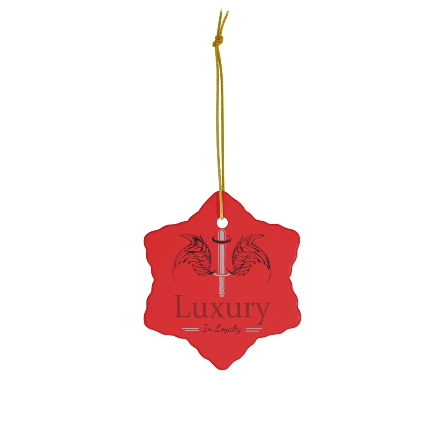 Dudda$ L.I.L "Cardinal" Ceramic Ornament