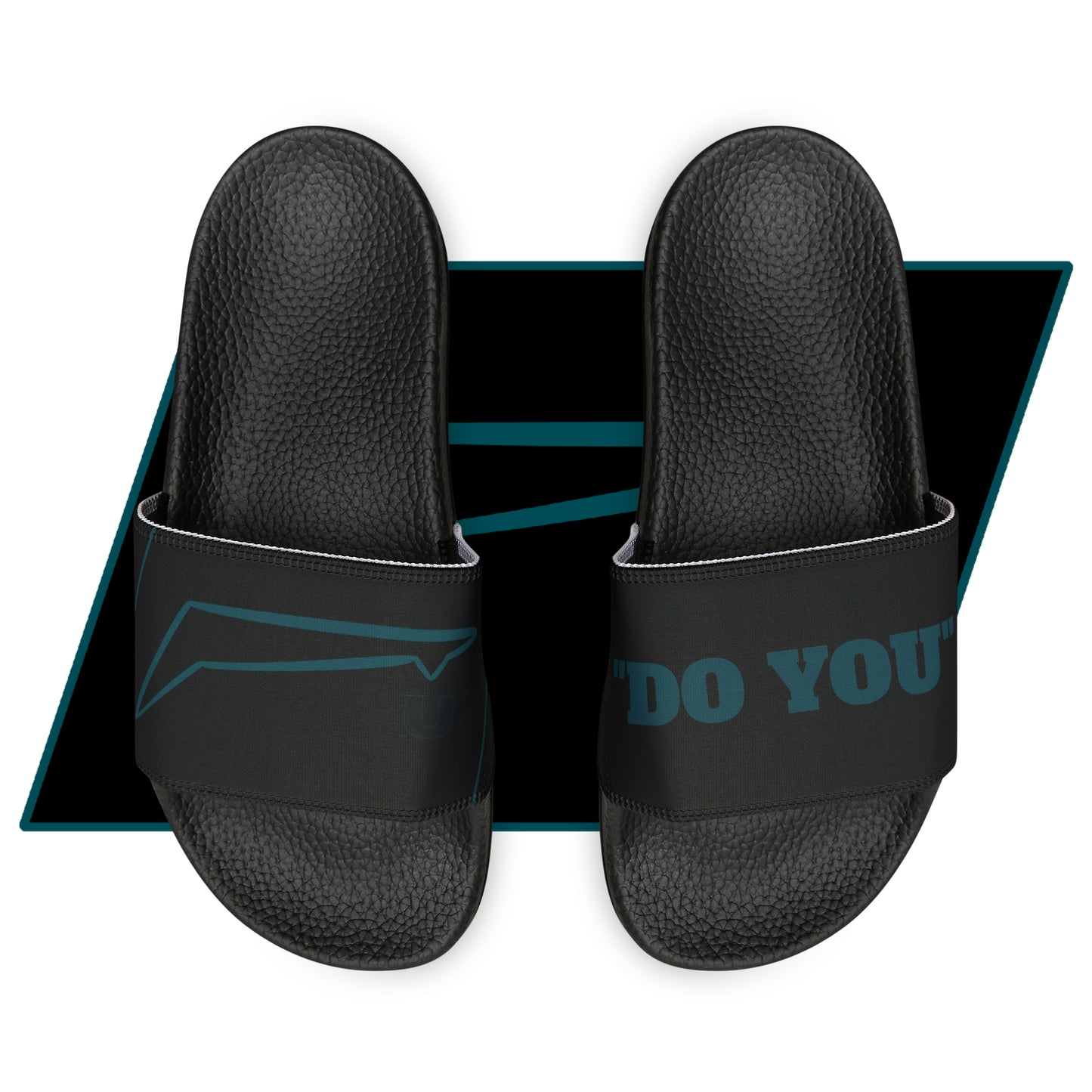 Dudda$ "Stargazer" Black Slides (Mens)